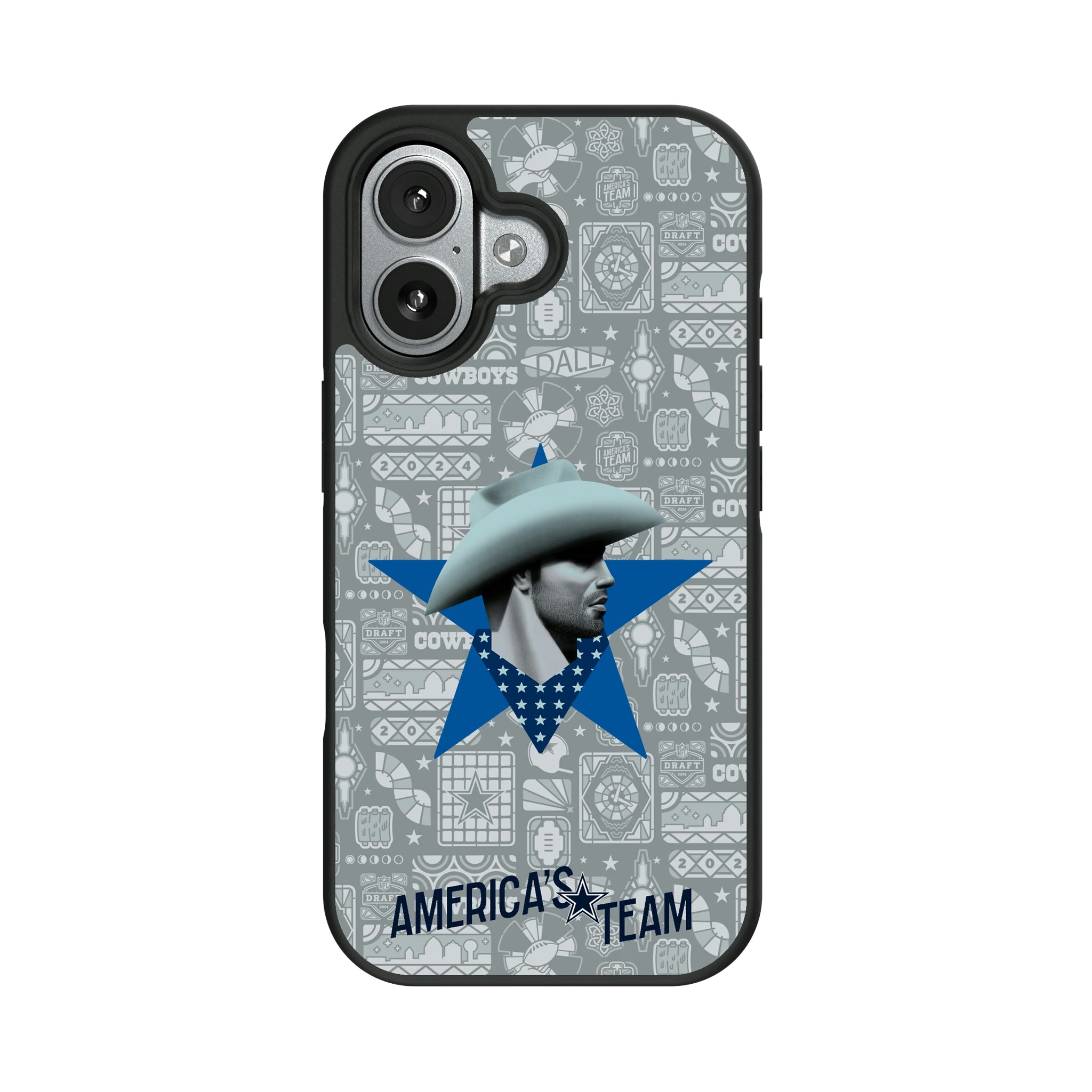 Dallas Cowboys Deco iPhone Bump Phone Case for Apple iPhone#Device_iPhone 17