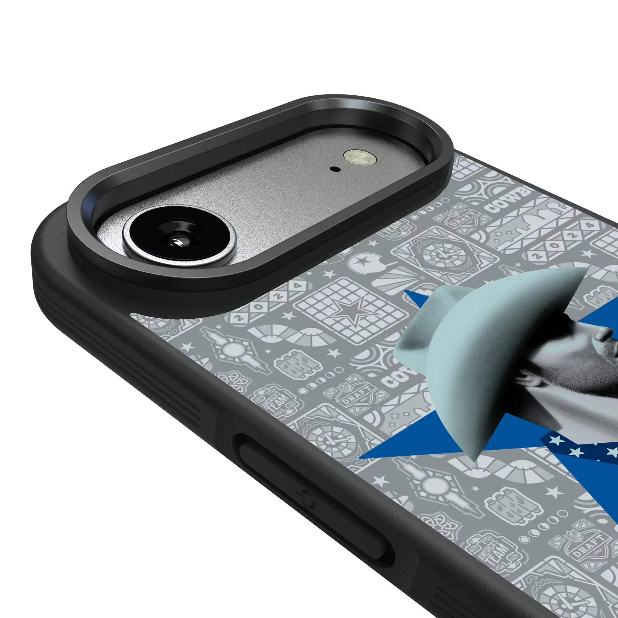 Dallas Cowboys Deco iPhone Bump Phone Case for Apple iPhone - Detail#Device_iPhone Air