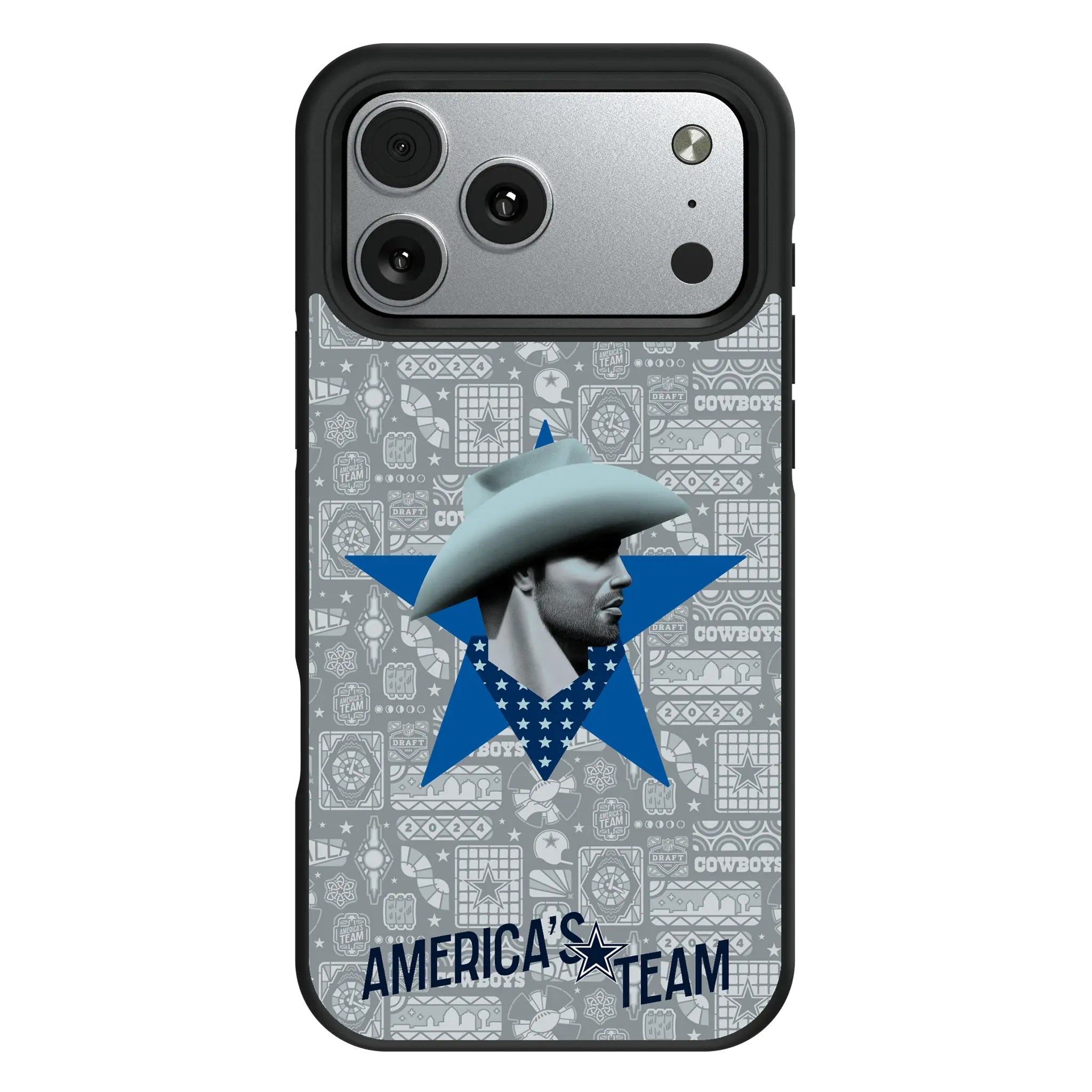 Dallas Cowboys Deco iPhone Bump Phone Case for Apple iPhone#Device_iPhone 17 Pro Max