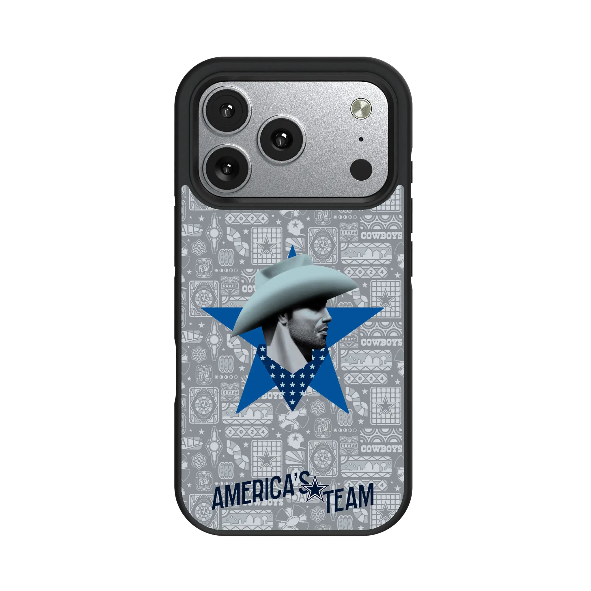 Dallas Cowboys Deco iPhone Bump Phone Case for Apple iPhone#Device_iPhone 17 Pro