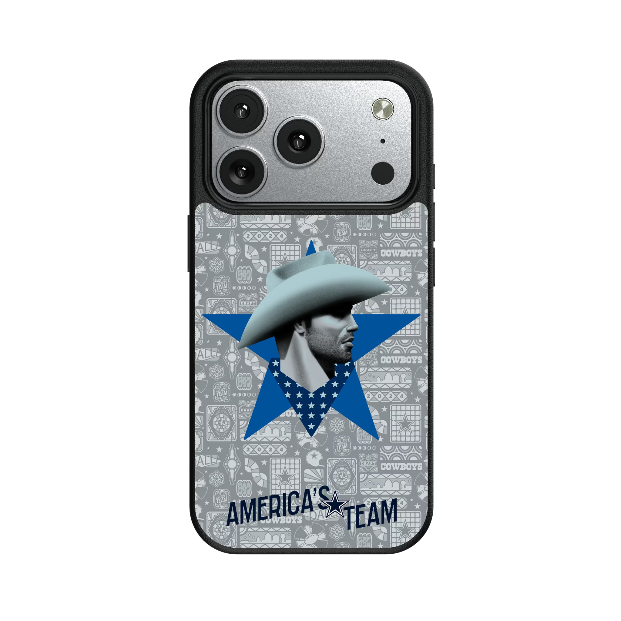 Dallas Cowboys Deco iPhone MagSafe Compatible Phone Case for Apple iPhone#Device_iPhone 17 Pro