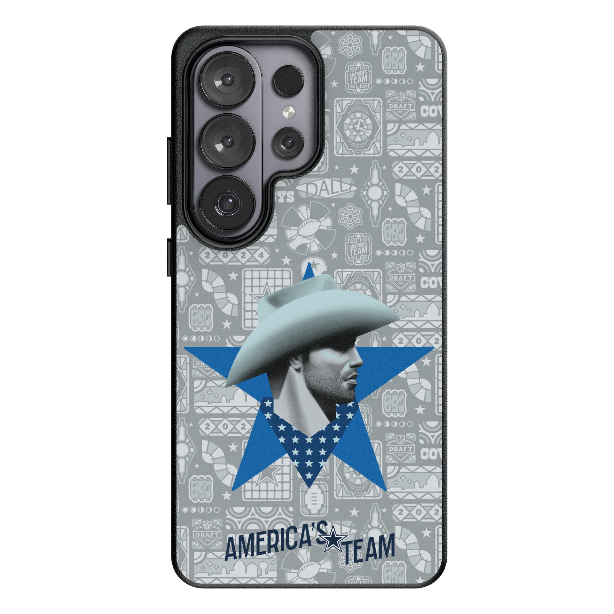 Dallas Cowboys Deco Galaxy MagSafe Compatible Phone Case for Samsung Galaxy