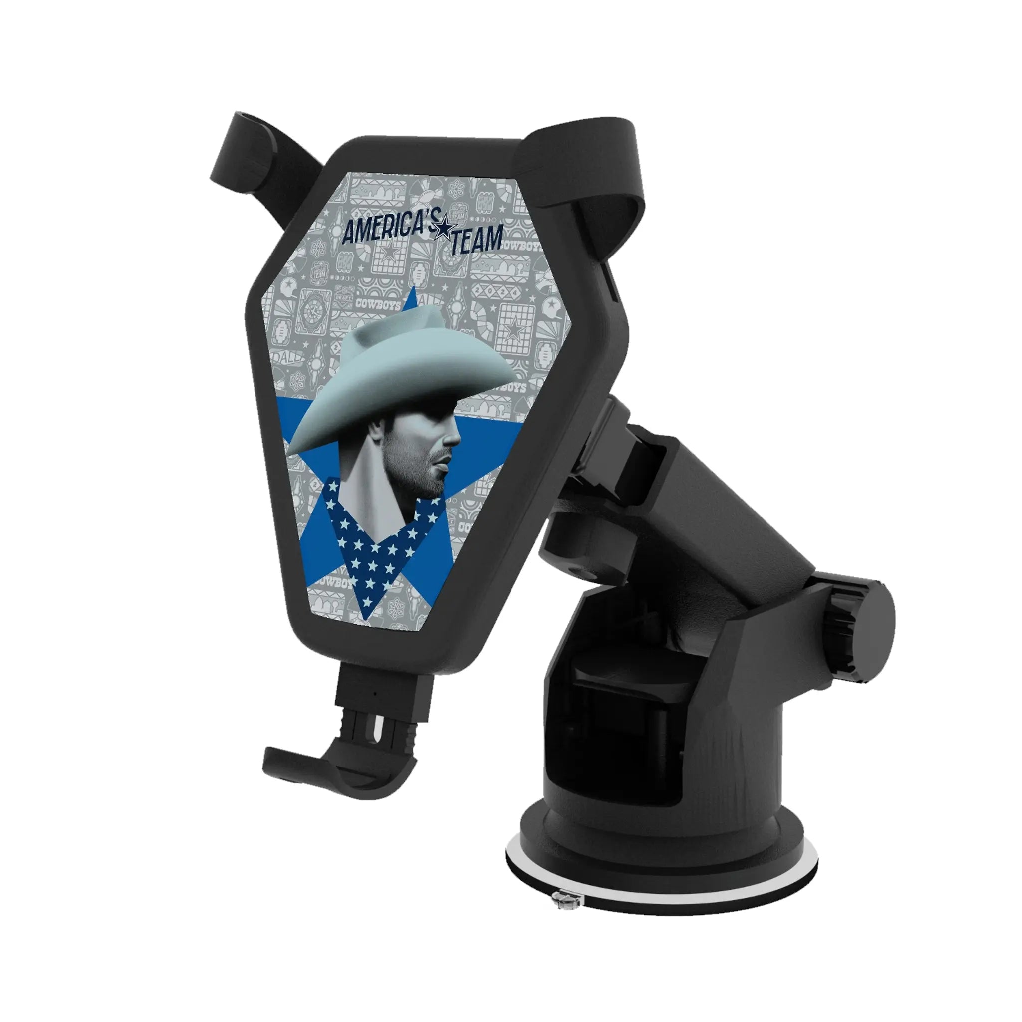 Dallas Cowboys Deco Wireless Car Charger