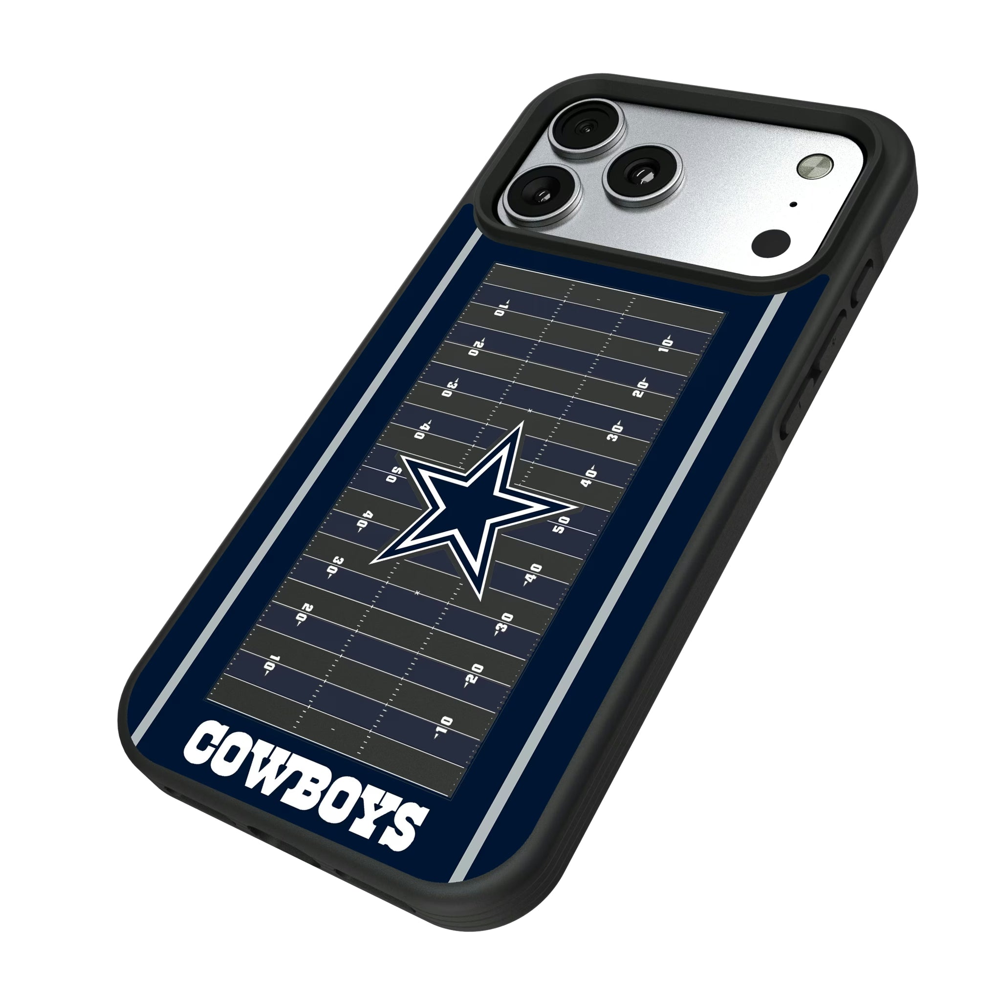 Dallas Cowboys Field iPhone Bump Phone Case for Apple iPhone - Isometric View#Device_iPhone 17 Pro Max