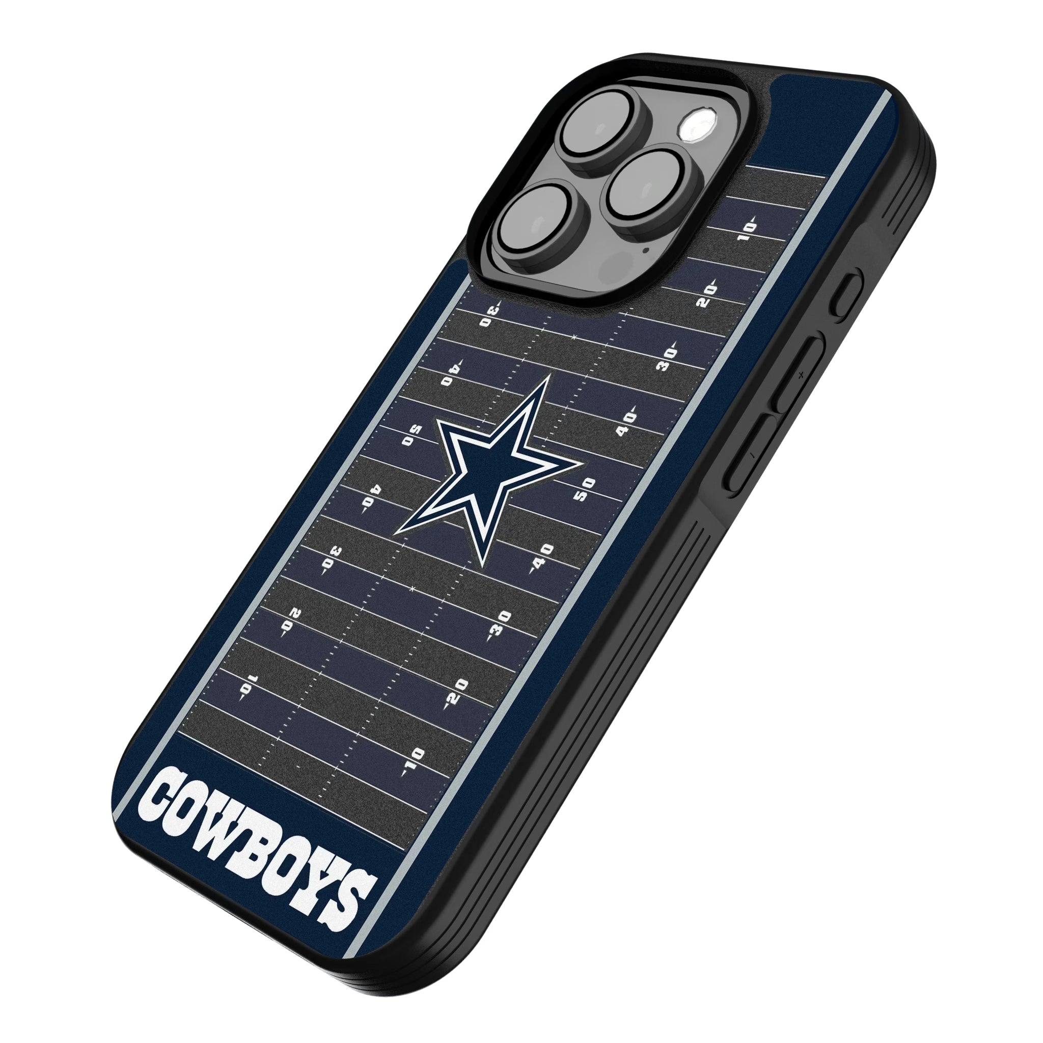 Dallas Cowboys Field iPhone Bump Phone Case for Apple iPhone - Isometric View