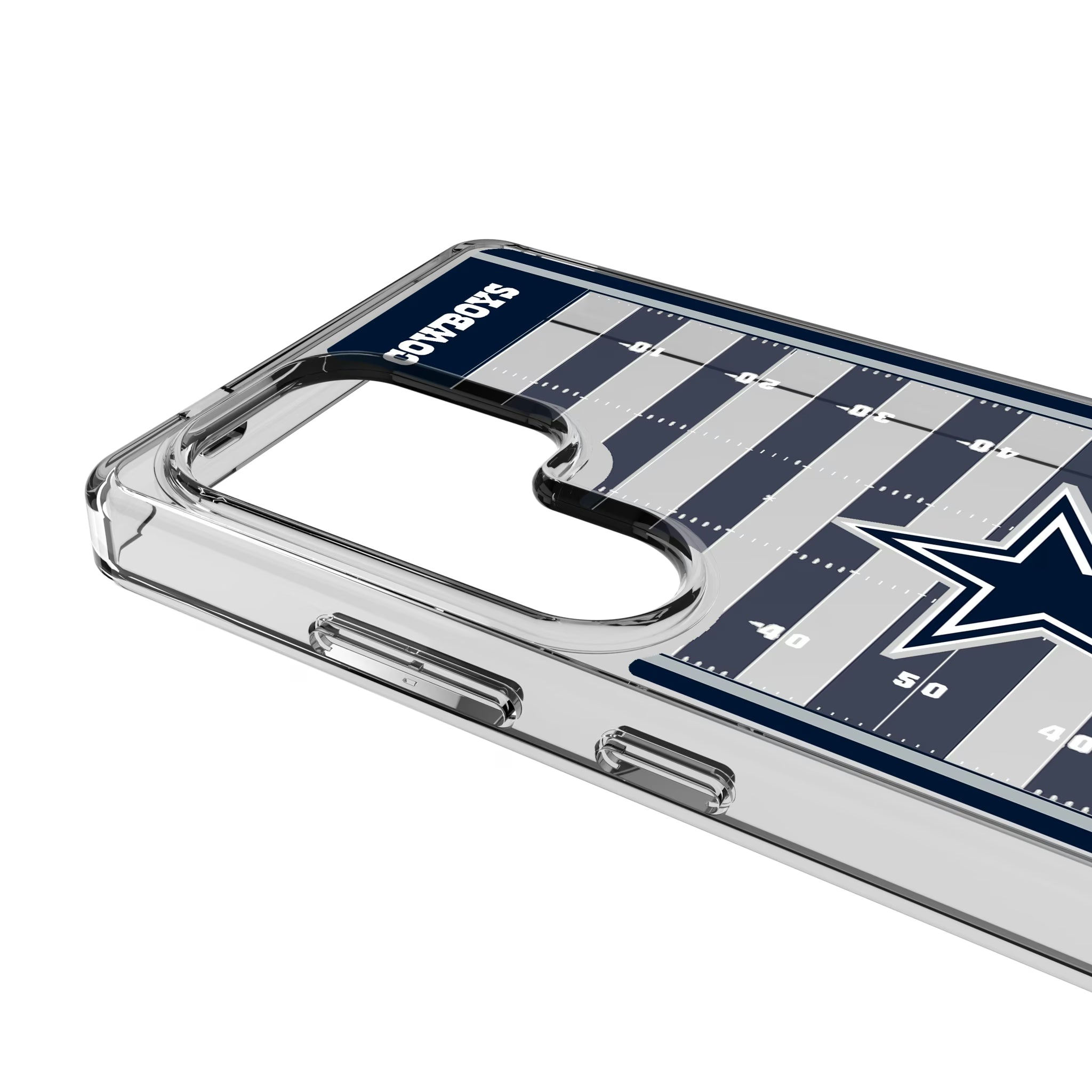 Dallas Cowboys Field Galaxy Clear Phone Case for Samsung Galaxy - Detail