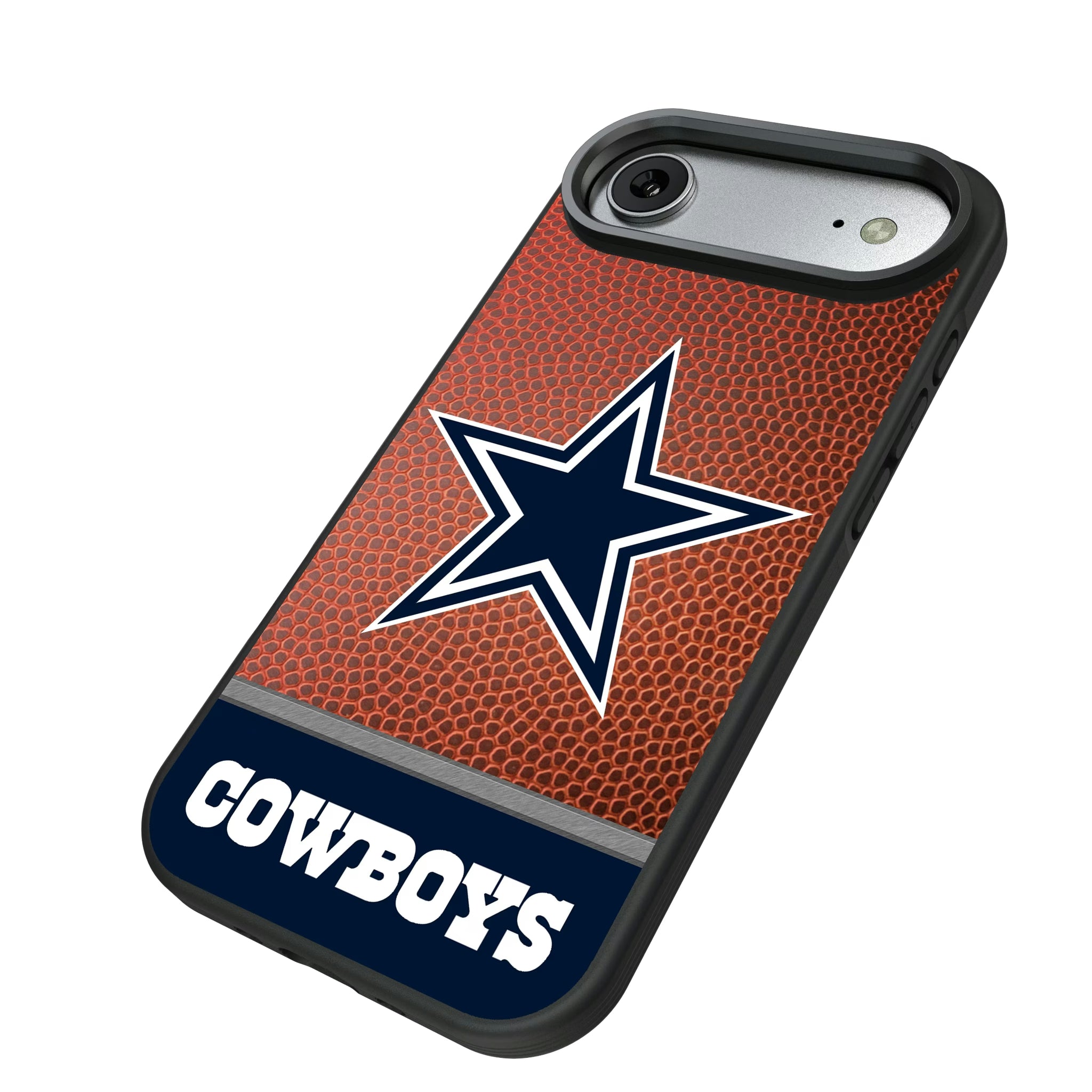 Dallas Cowboys Football Wordmark iPhone Bump Phone Case for Apple iPhone - Isometric View#Device_iPhone Air