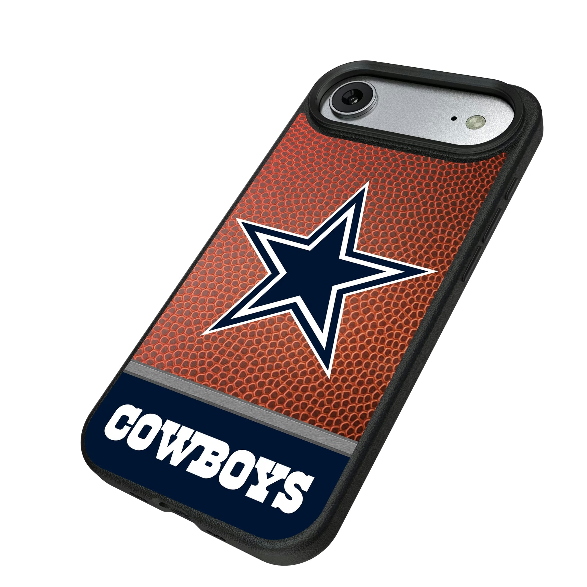 Dallas Cowboys Football Wordmark iPhone MagSafe Compatible Phone Case for Apple iPhone - Isometric View#Device_iPhone Air