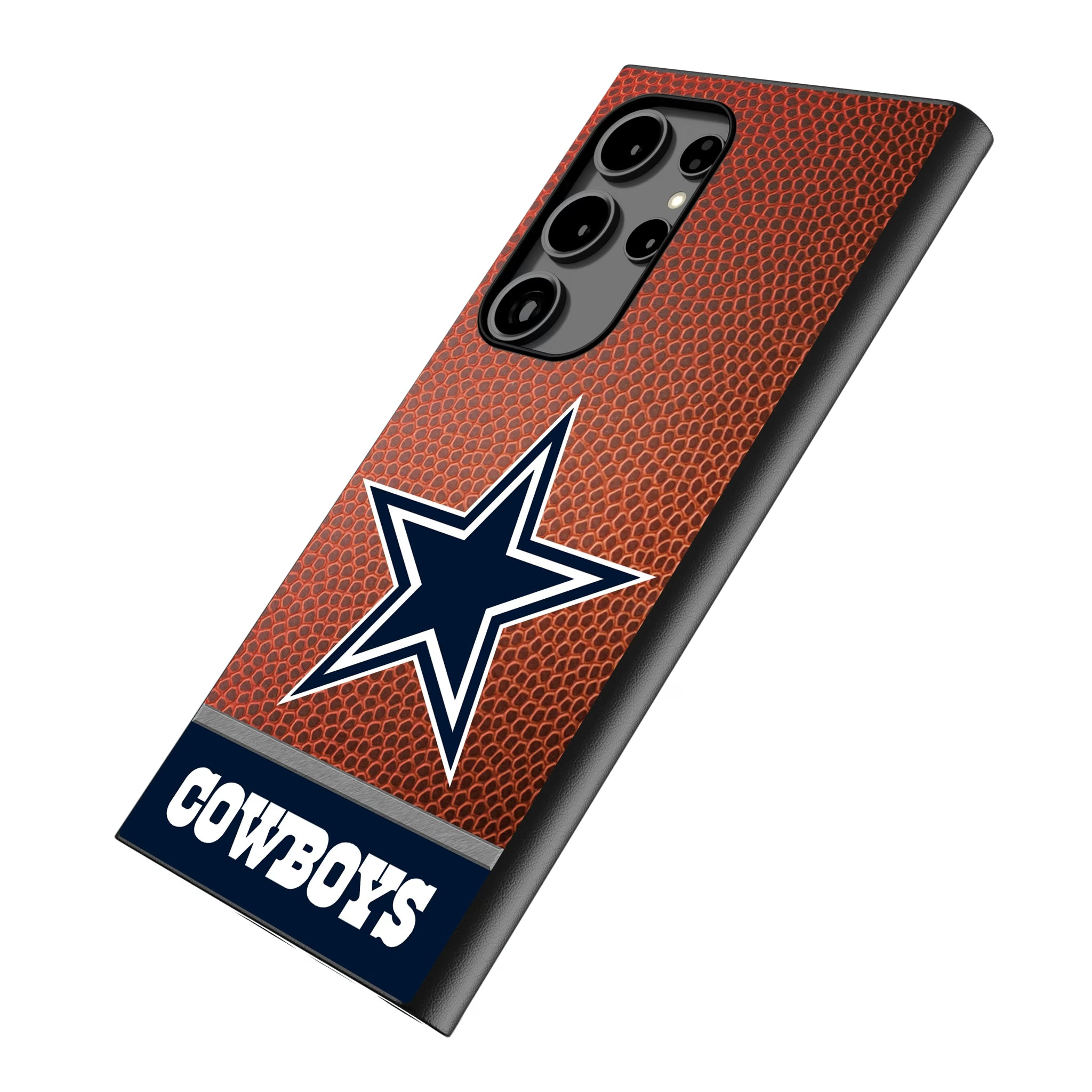 Dallas Cowboys Football Wordmark Galaxy MagSafe Compatible Phone Case for Samsung Galaxy - Isometric View