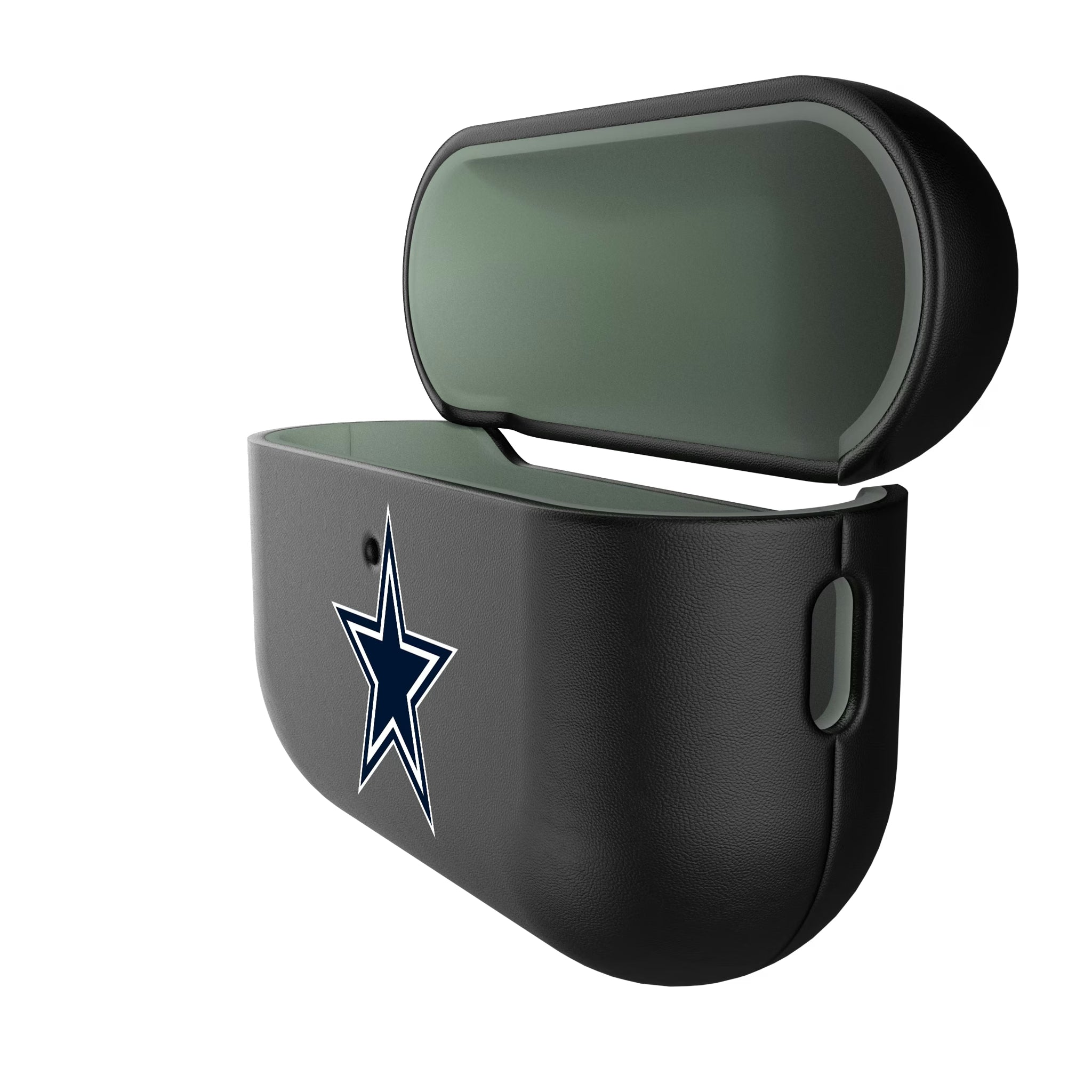 Dallas Cowboys Insignia AirPods AirPod Case Cover - Isometric View#Device_AirPods Pro 3