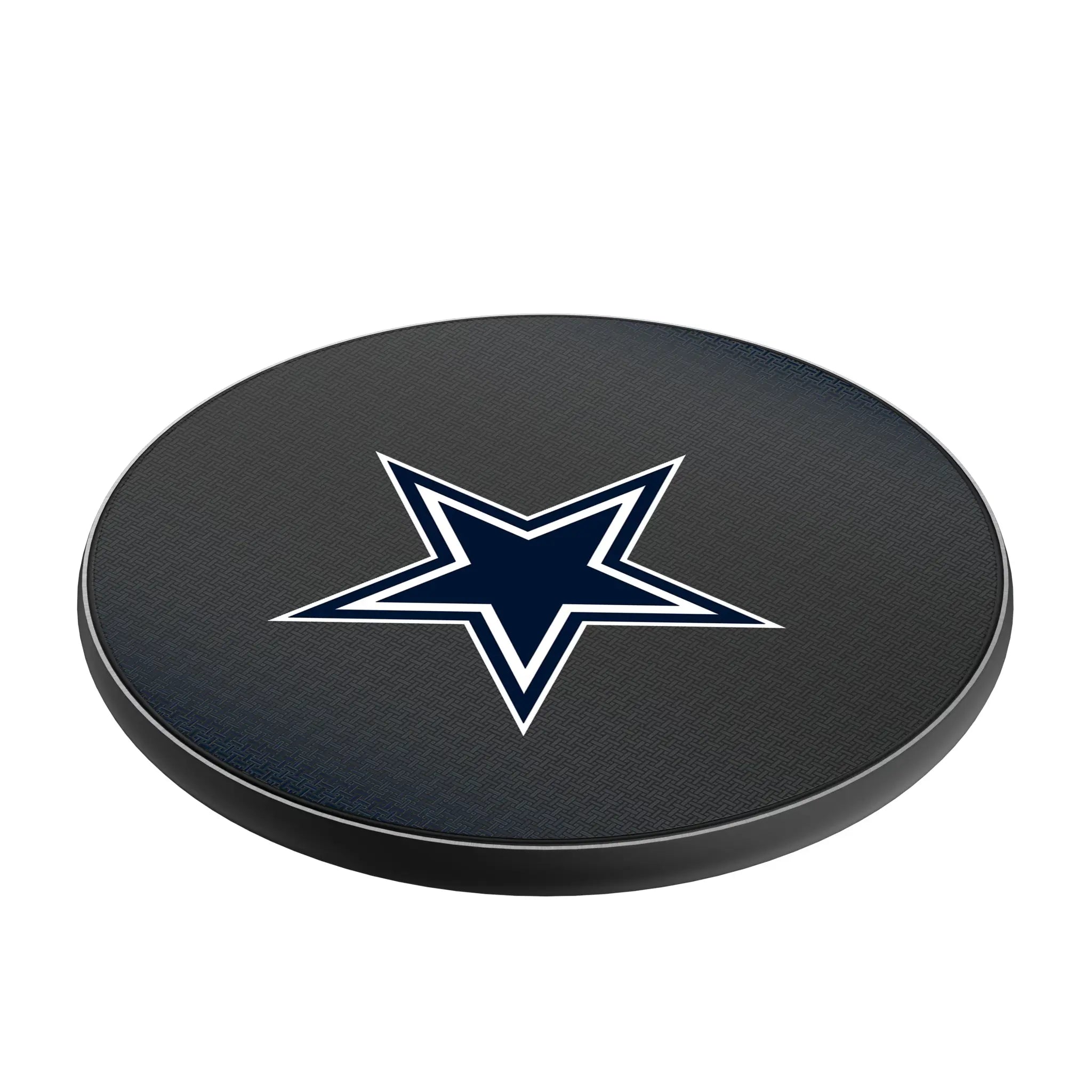 Dallas Cowboys Linen 15-Watt Wireless Charger - Isometric View