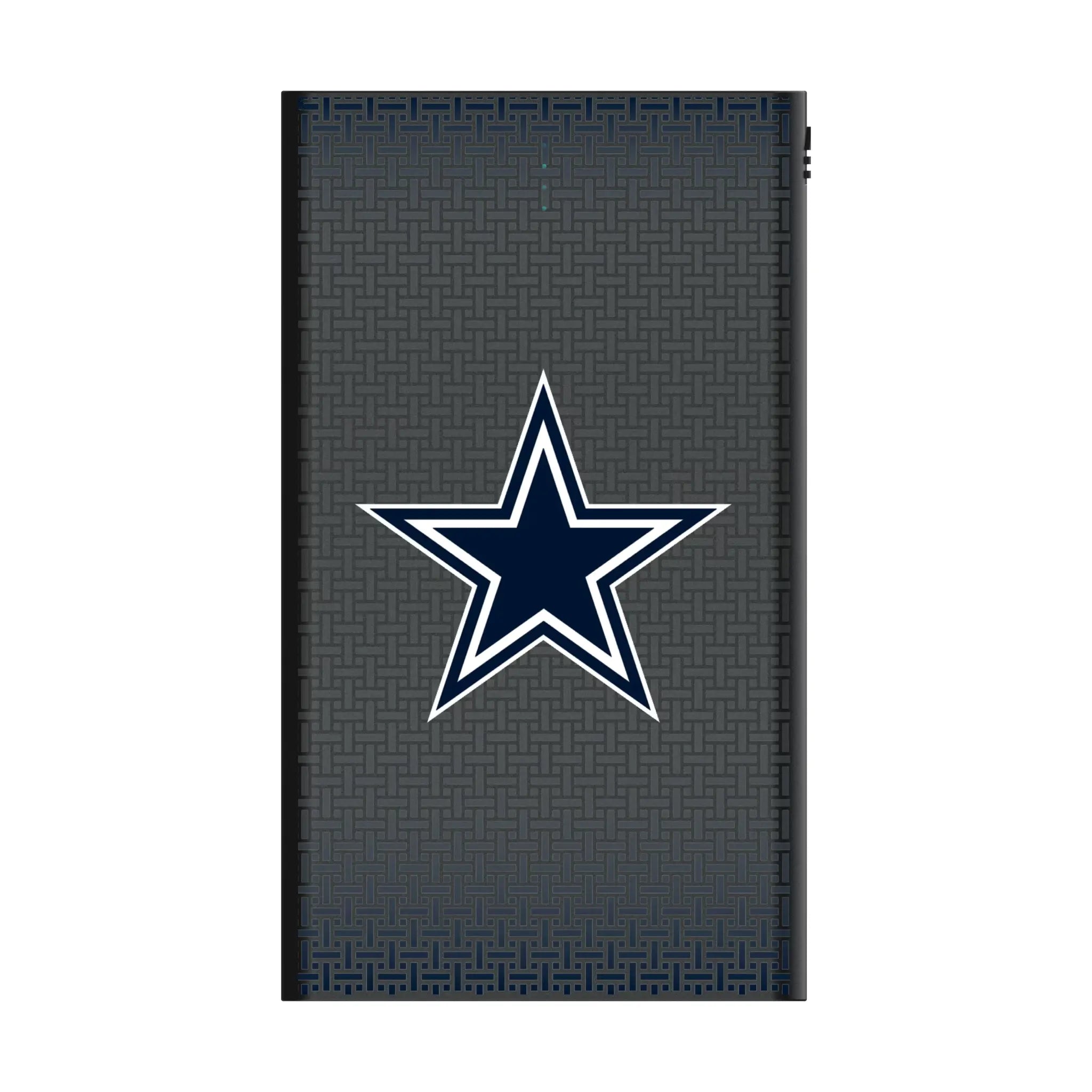 Dallas Cowboys Linen 5000mAh Flat Power Bank