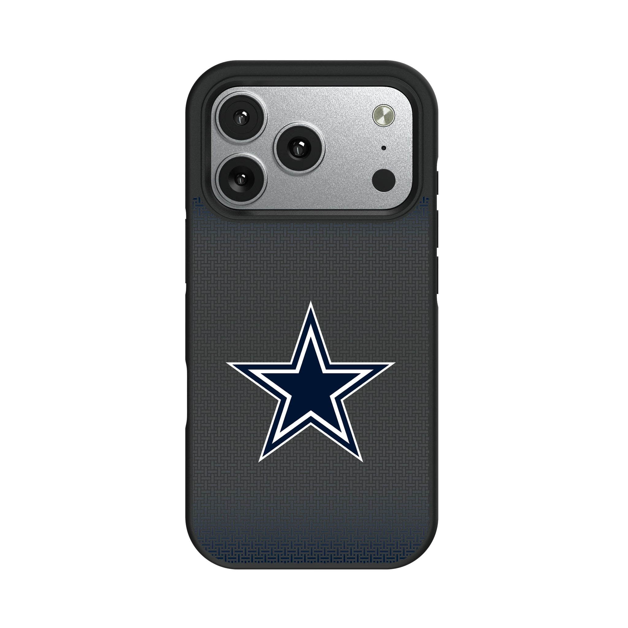 Dallas Cowboys Linen iPhone Bump Phone Case for Apple iPhone#Device_iPhone 17 Pro
