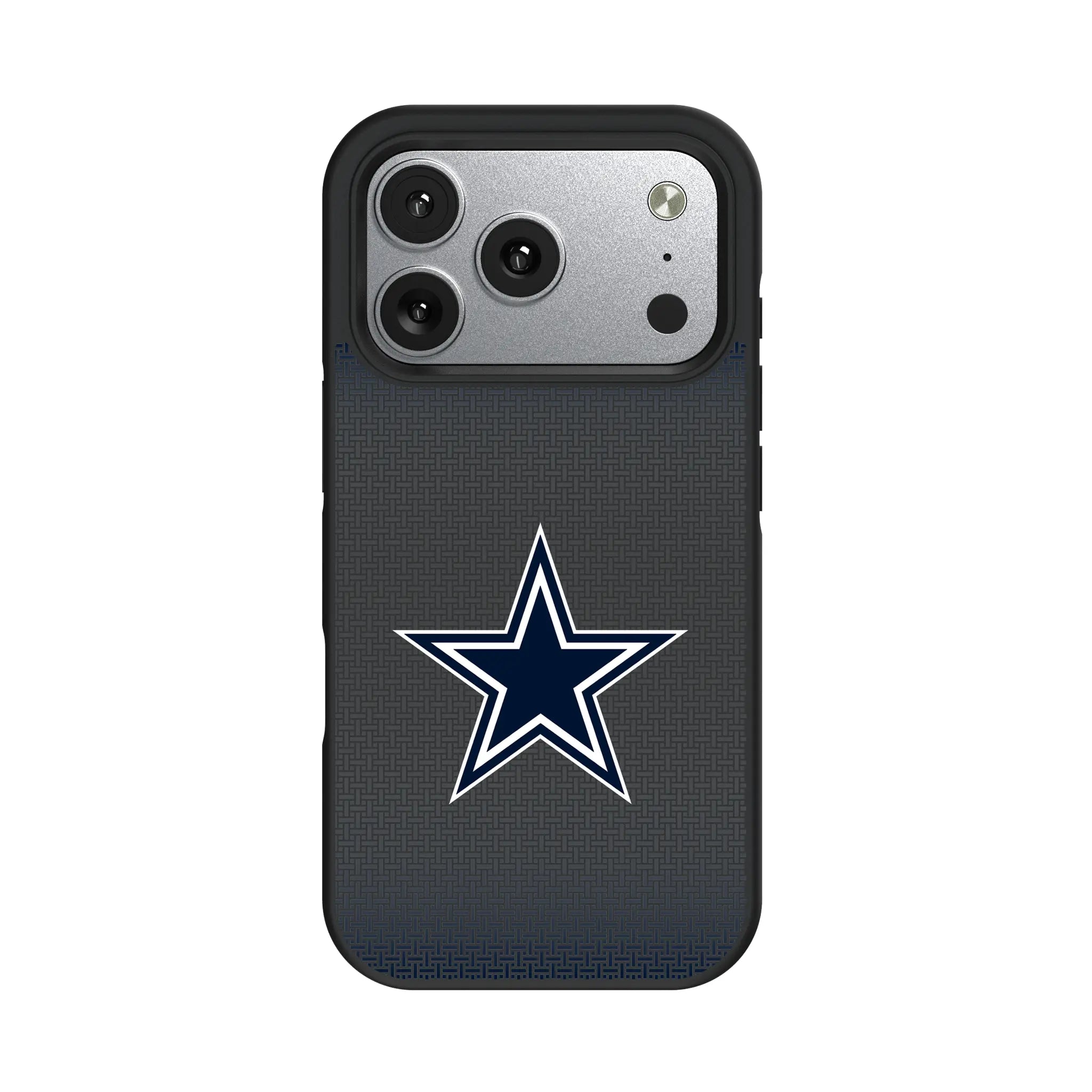 Dallas Cowboys Linen iPhone Bump Phone Case for Apple iPhone#Device_iPhone 17 Pro