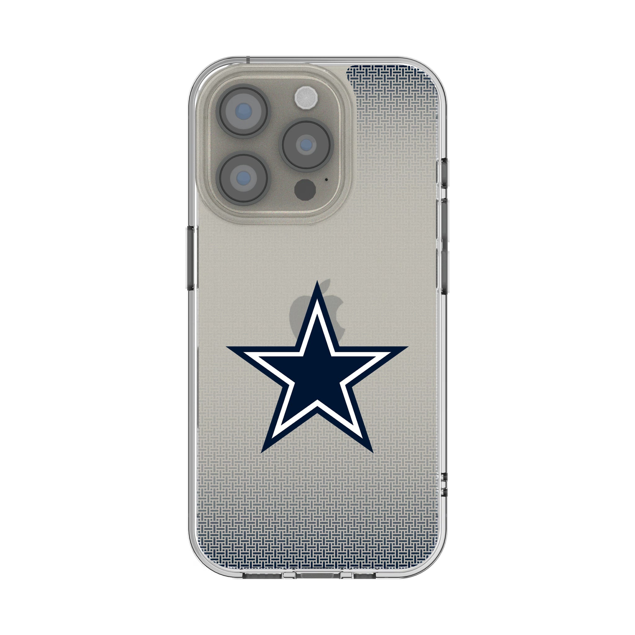 Dallas Cowboys Linen iPhone Clear Phone Case for Apple iPhone