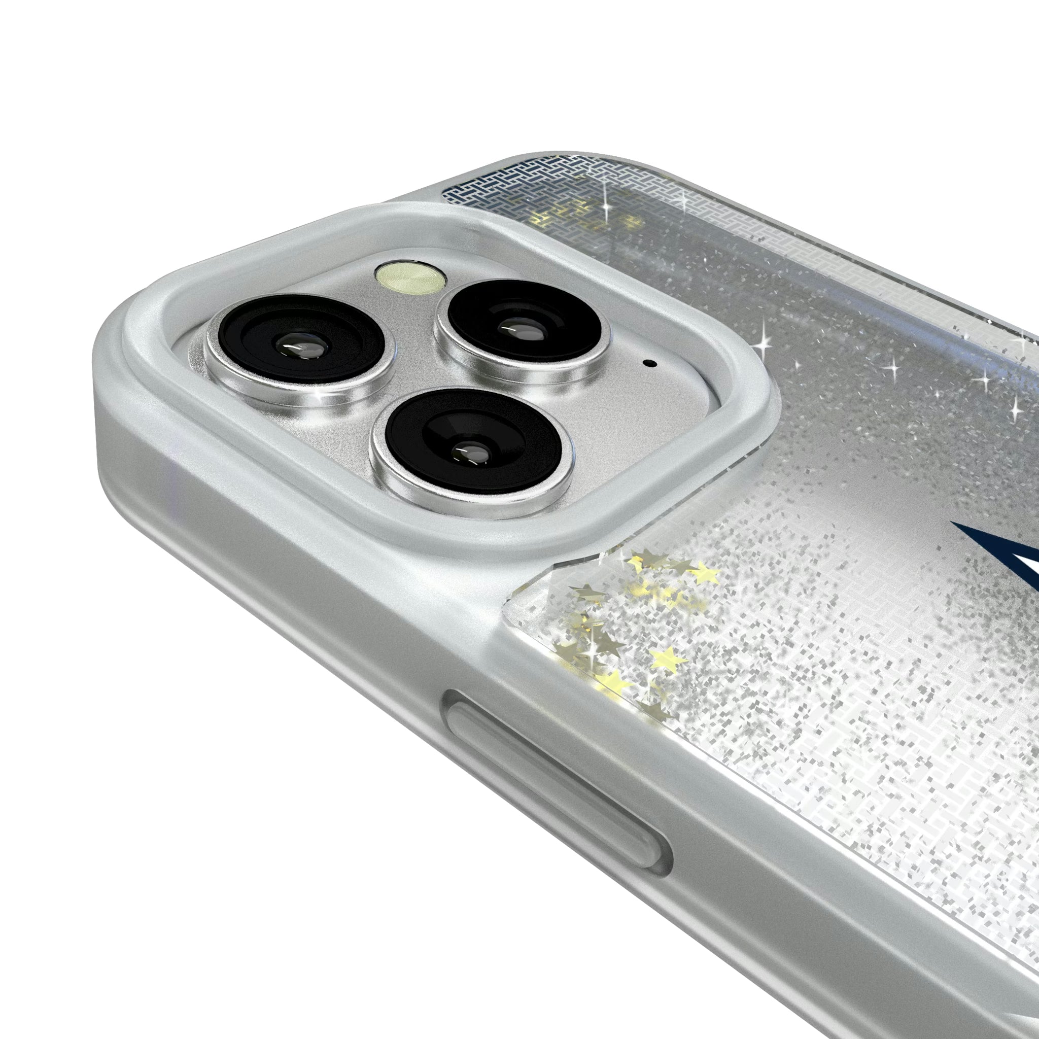 Dallas Cowboys Linen iPhone Glitter Phone Case for Apple iPhone - Detail#Device_iPhone 16 Pro