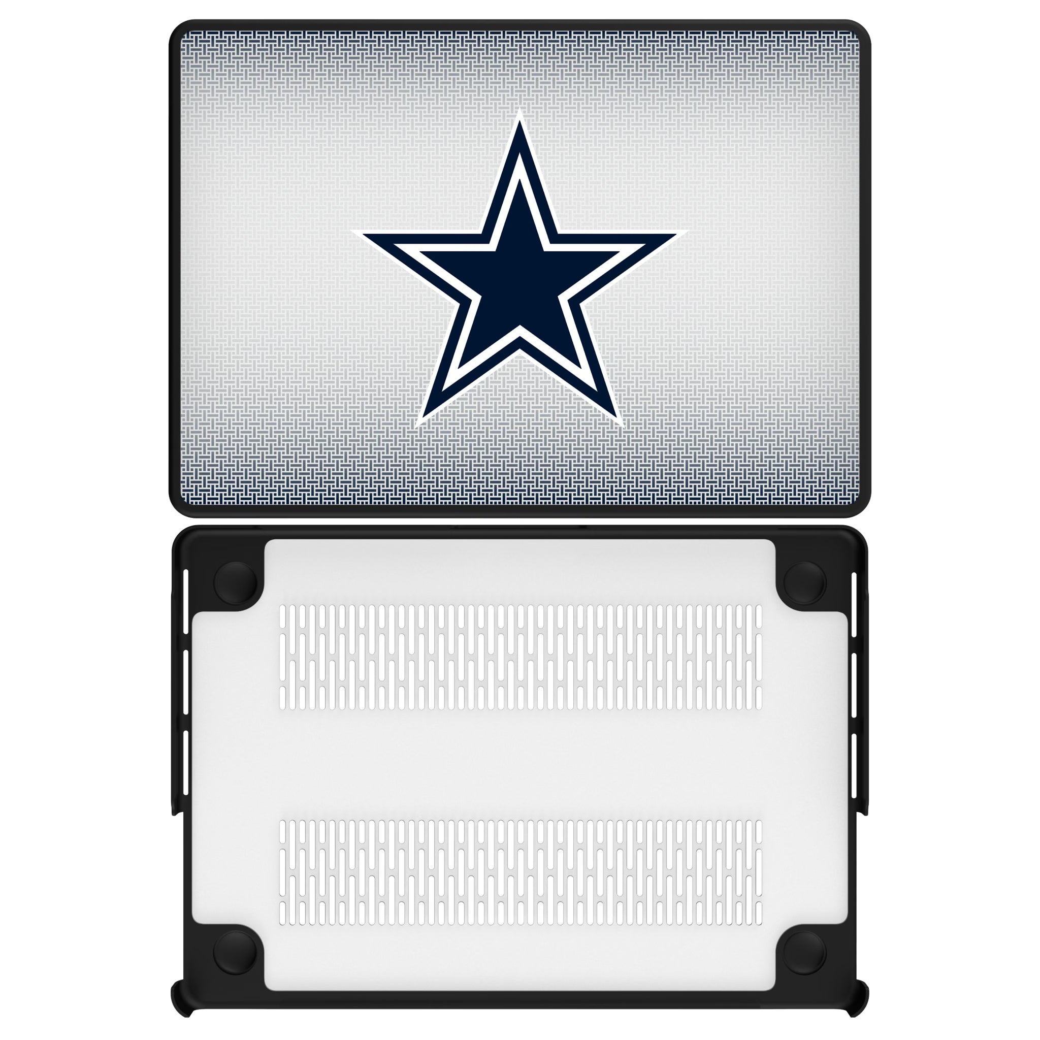 Dallas Cowboys Linen MacBook Laptop Case for Apple MacBook#Device_MacBook Pro (14-inch, 2021) / MacBook Pro (14-inch, 2023) / MacBook Pro (14-inch, 2024)