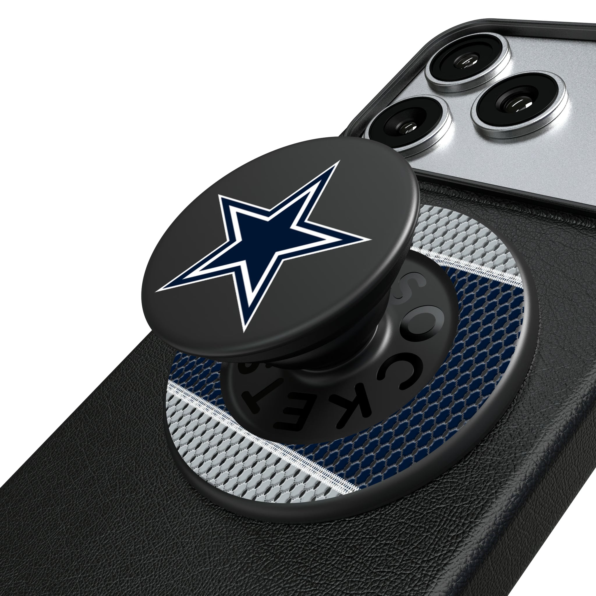 Dallas Cowboys Mesh Popsockets Round Magnetic