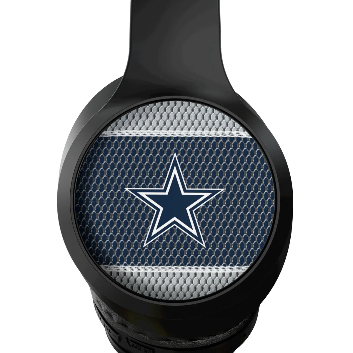 Dallas Cowboys Mesh Wireless Over-Ear Headphones With Case - Detail