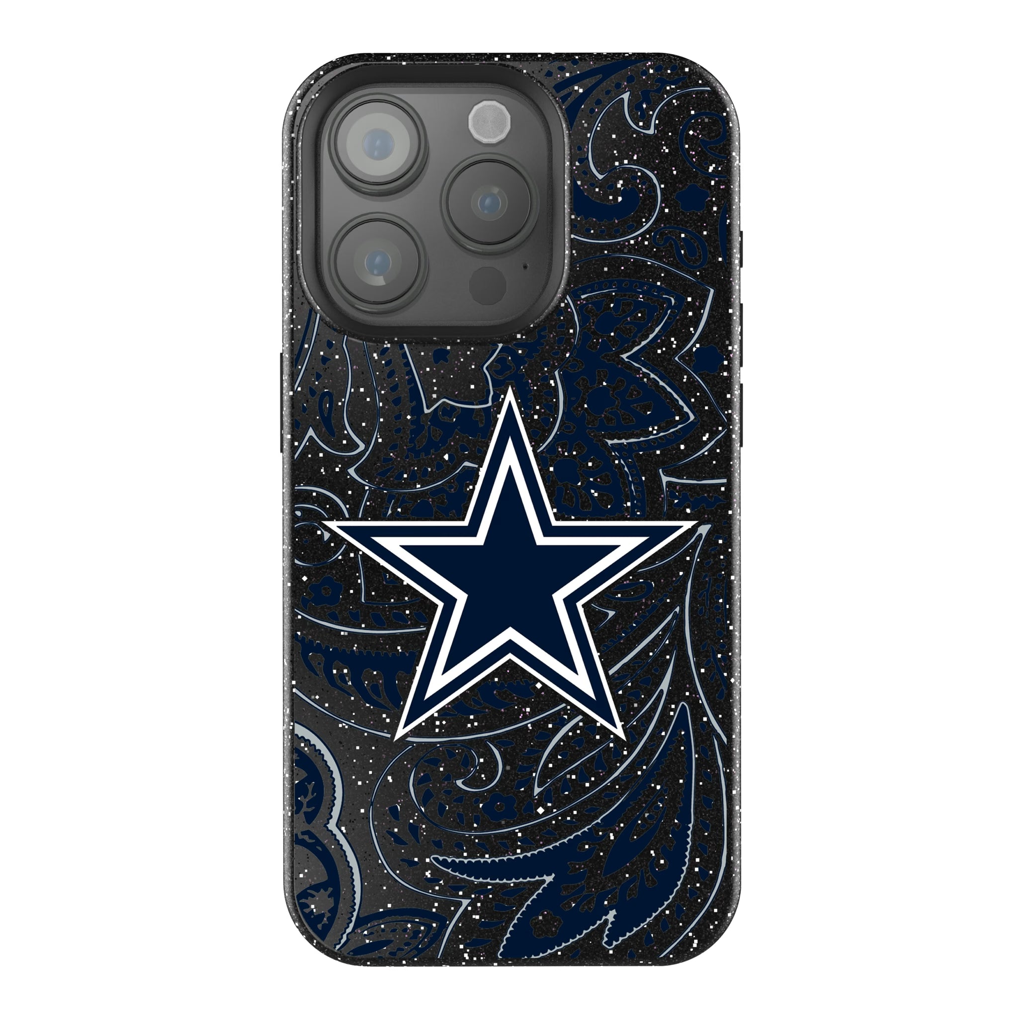Dallas Cowboys Paisley iPhone Bling Phone Case for Apple iPhone