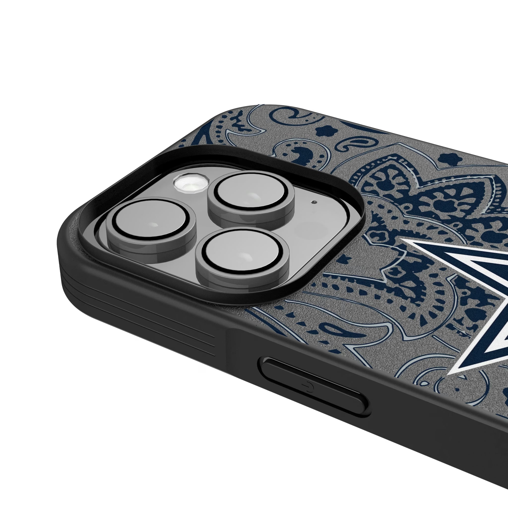 Dallas Cowboys Paisley iPhone Bump Phone Case for Apple iPhone - Detail