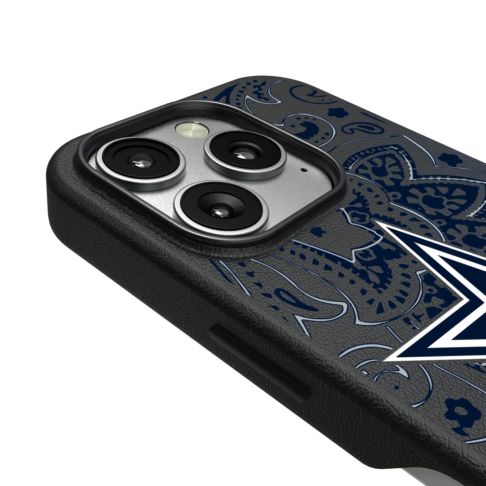 Dallas Cowboys Paisley iPhone MagSafe Compatible Phone Case for Apple iPhone - Detail