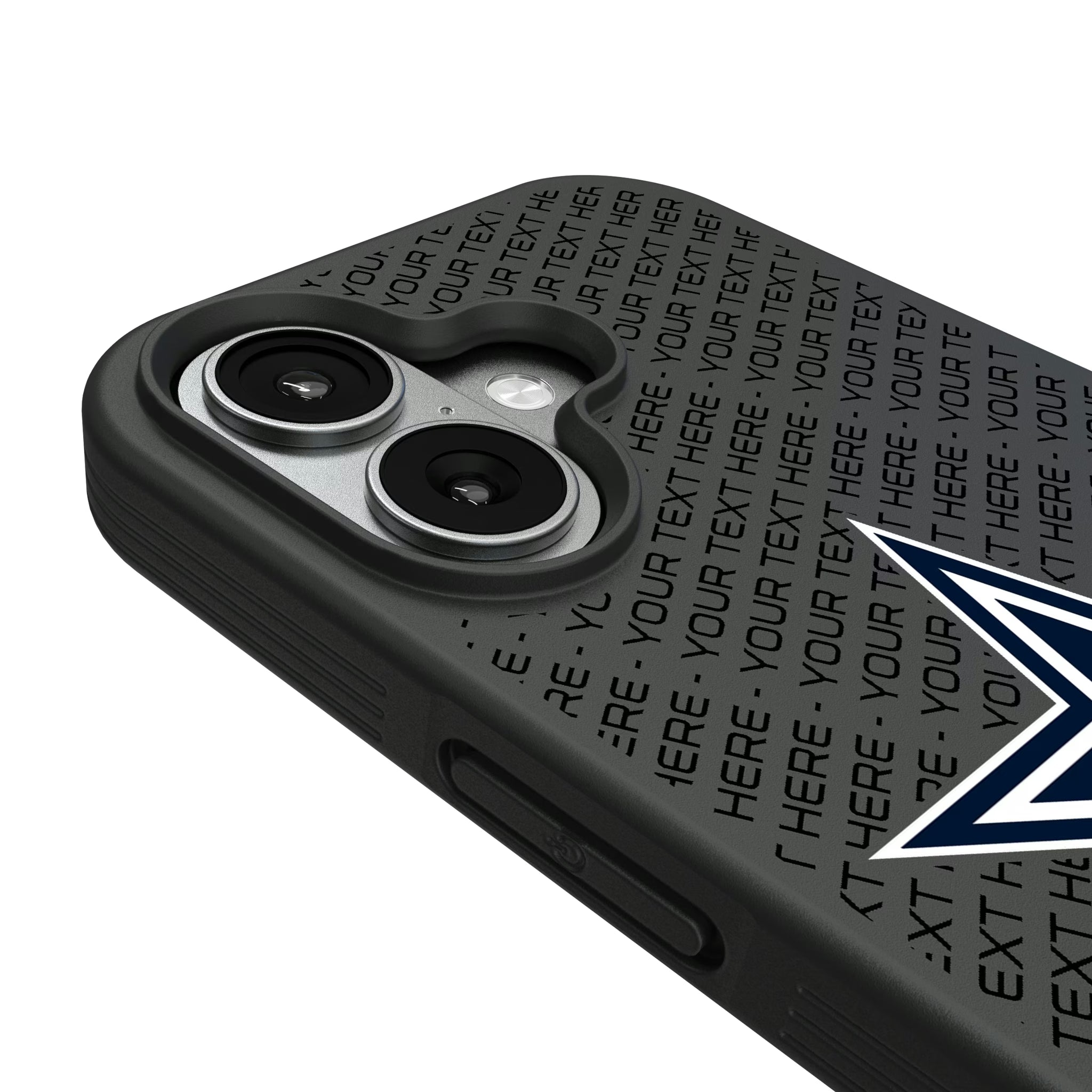 Dallas Cowboys Personalized EndZone Plus iPhone Bump Phone Case for Apple iPhone - Detail#Device_iPhone 17