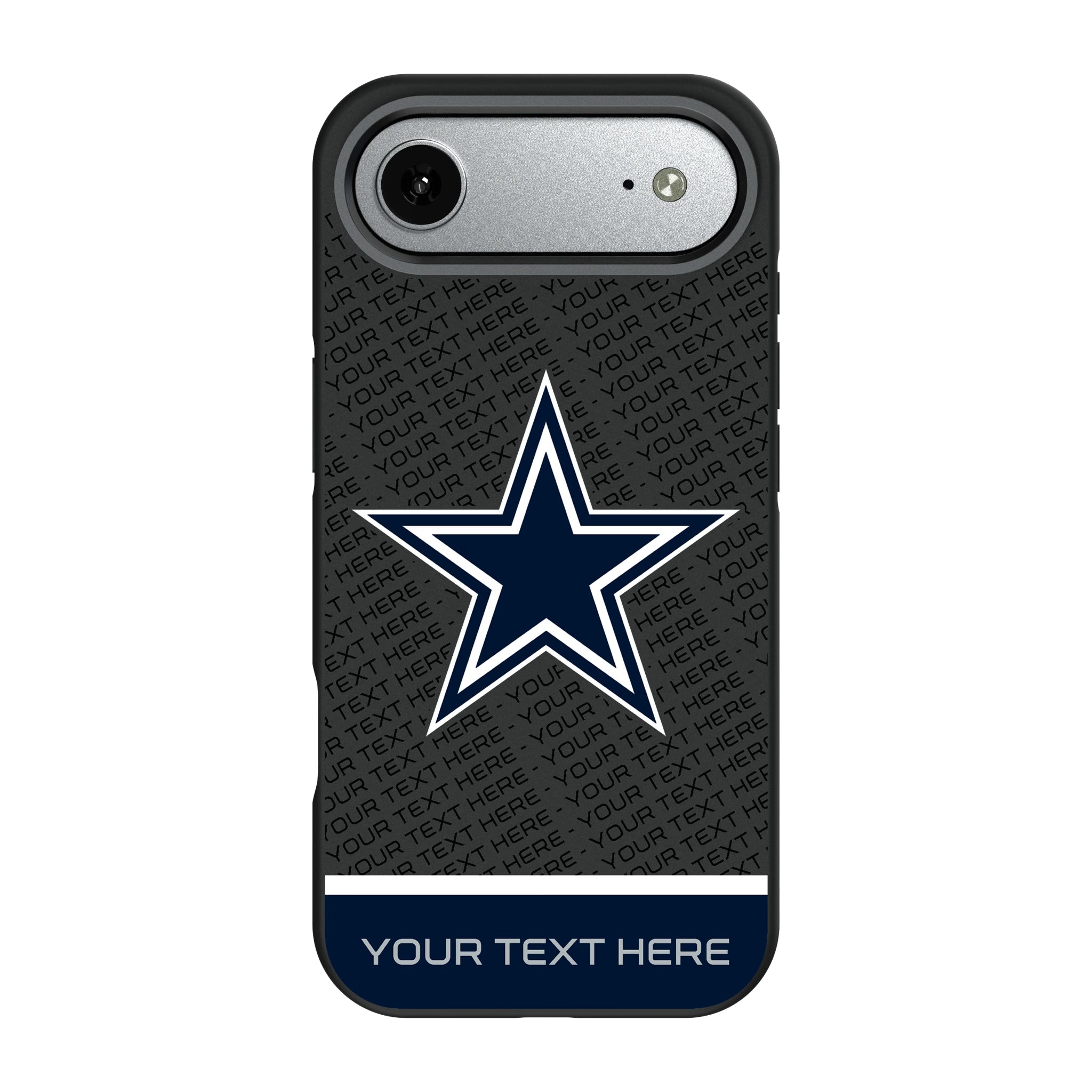 Dallas Cowboys Personalized EndZone Plus iPhone Bump Phone Case for Apple iPhone#Device_iPhone Air