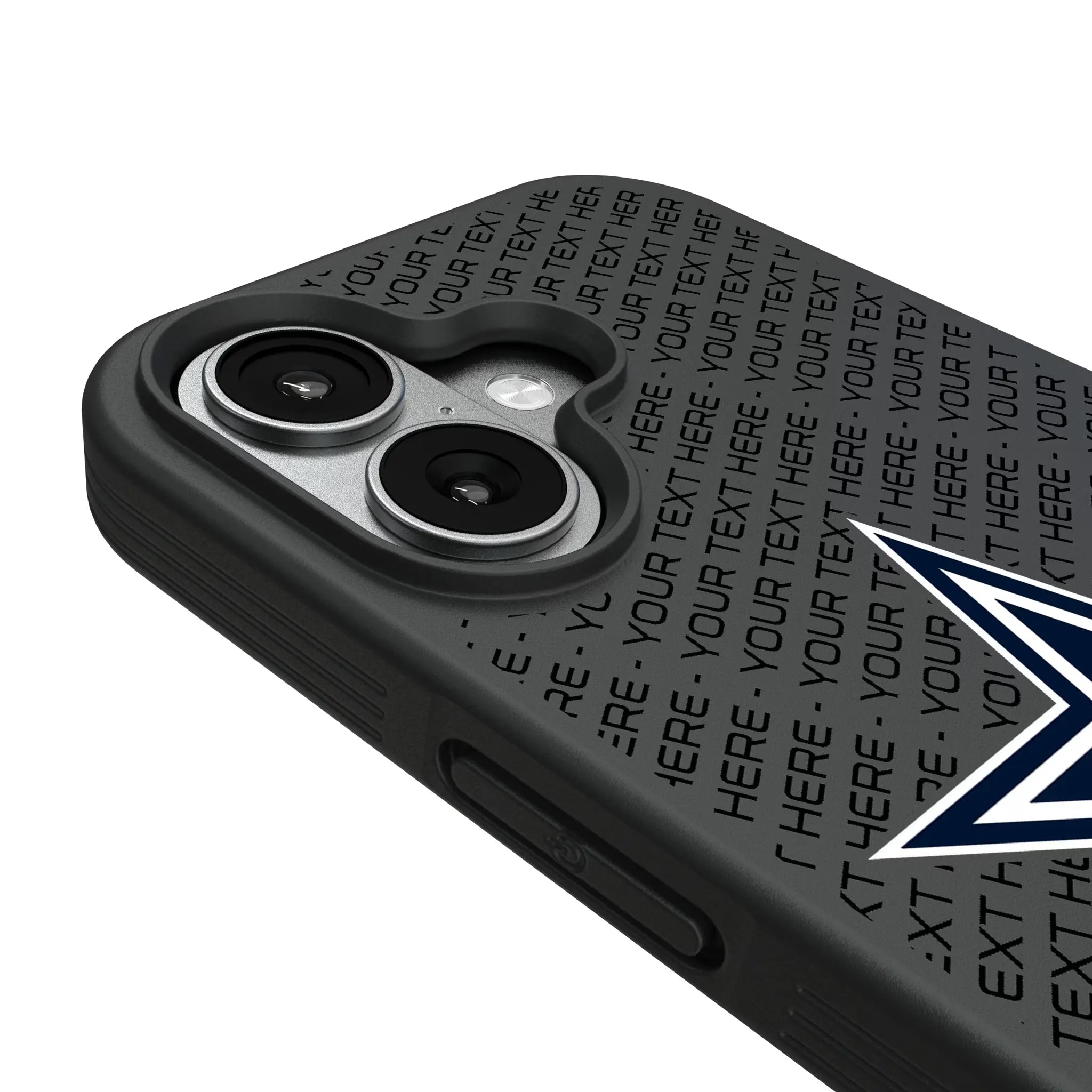 Dallas Cowboys Personalized EndZone Plus iPhone Bump Phone Case for Apple iPhone - Detail#Device_iPhone 17