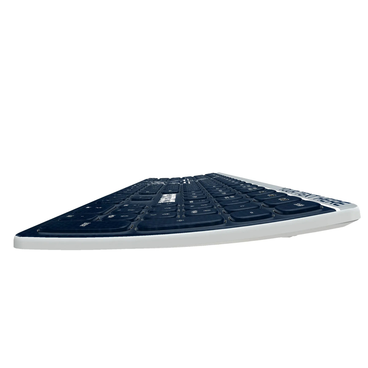 Dallas Cowboys Personalized Endzone Solid KKB605 Curved Wireless Keyboard