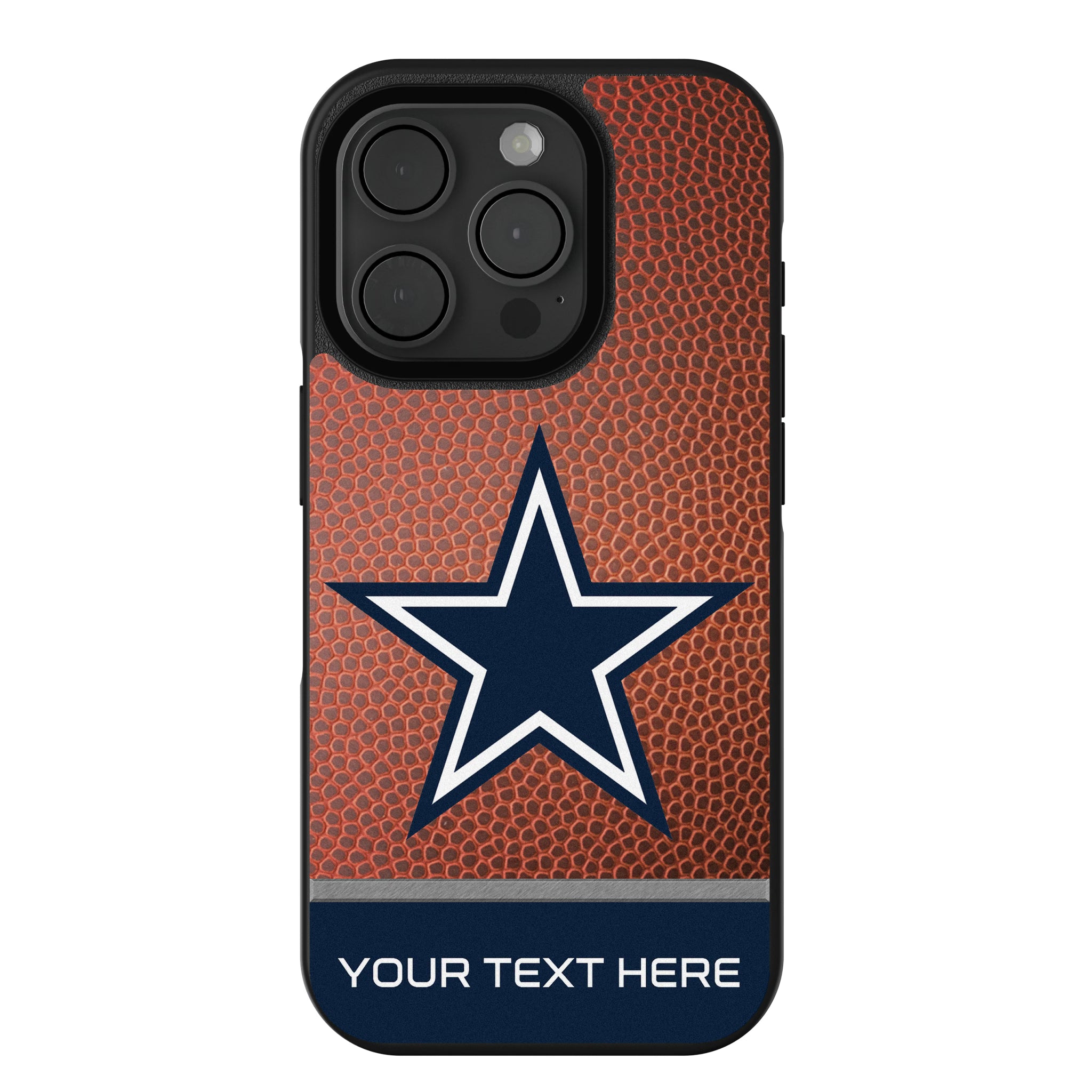 Dallas Cowboys Personalized Football iPhone Bump Phone Case for Apple iPhone