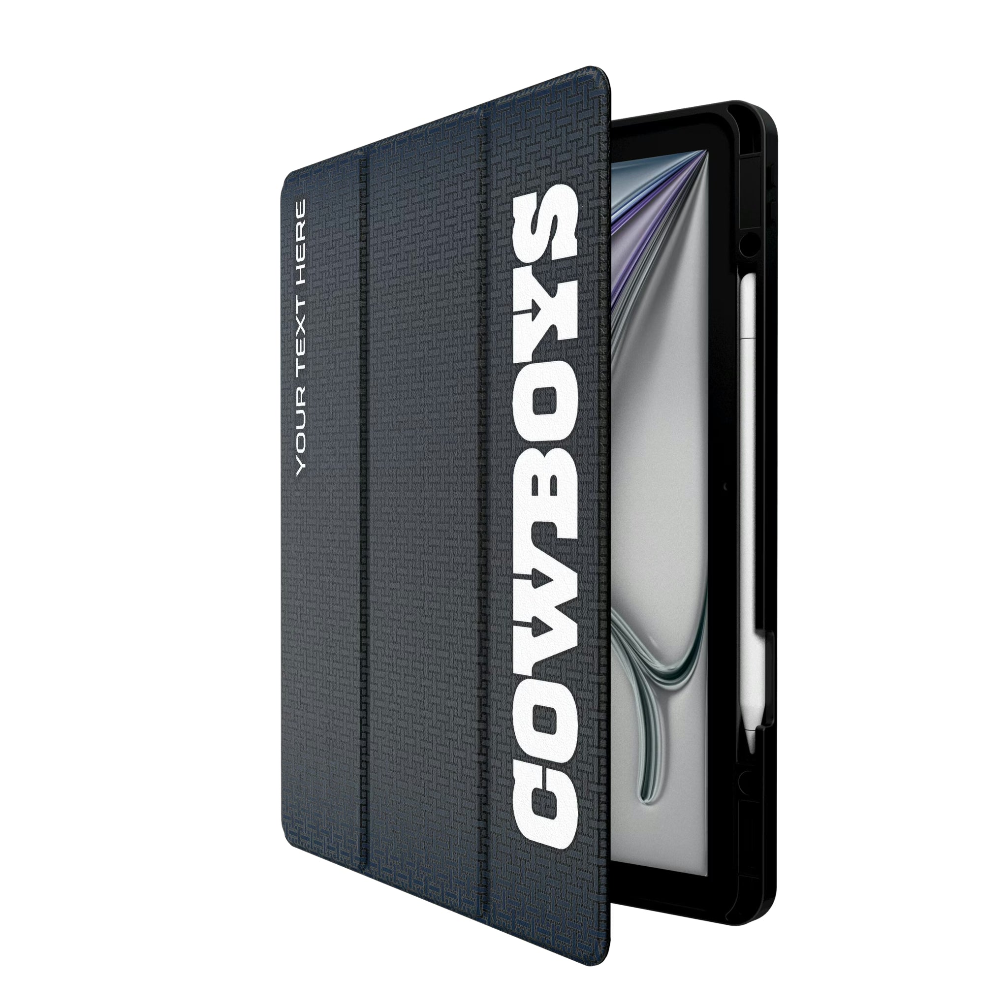 Dallas Cowboys Personalized Linen iPad Tablet Case for Apple iPad