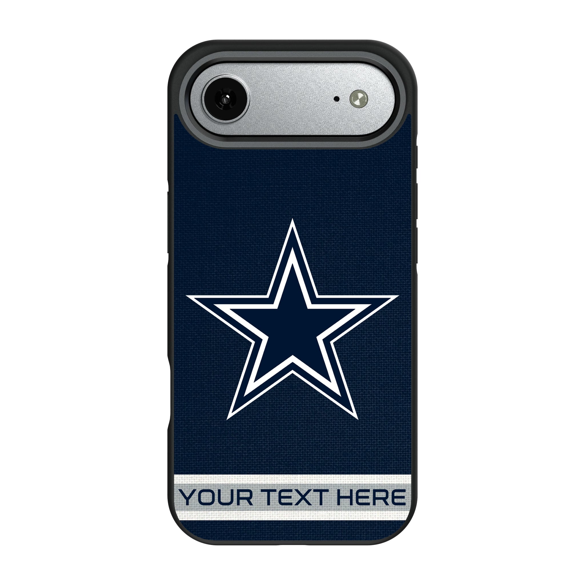 Dallas Cowboys Personalized Stripe iPhone Bump Phone Case for Apple iPhone#Device_iPhone Air