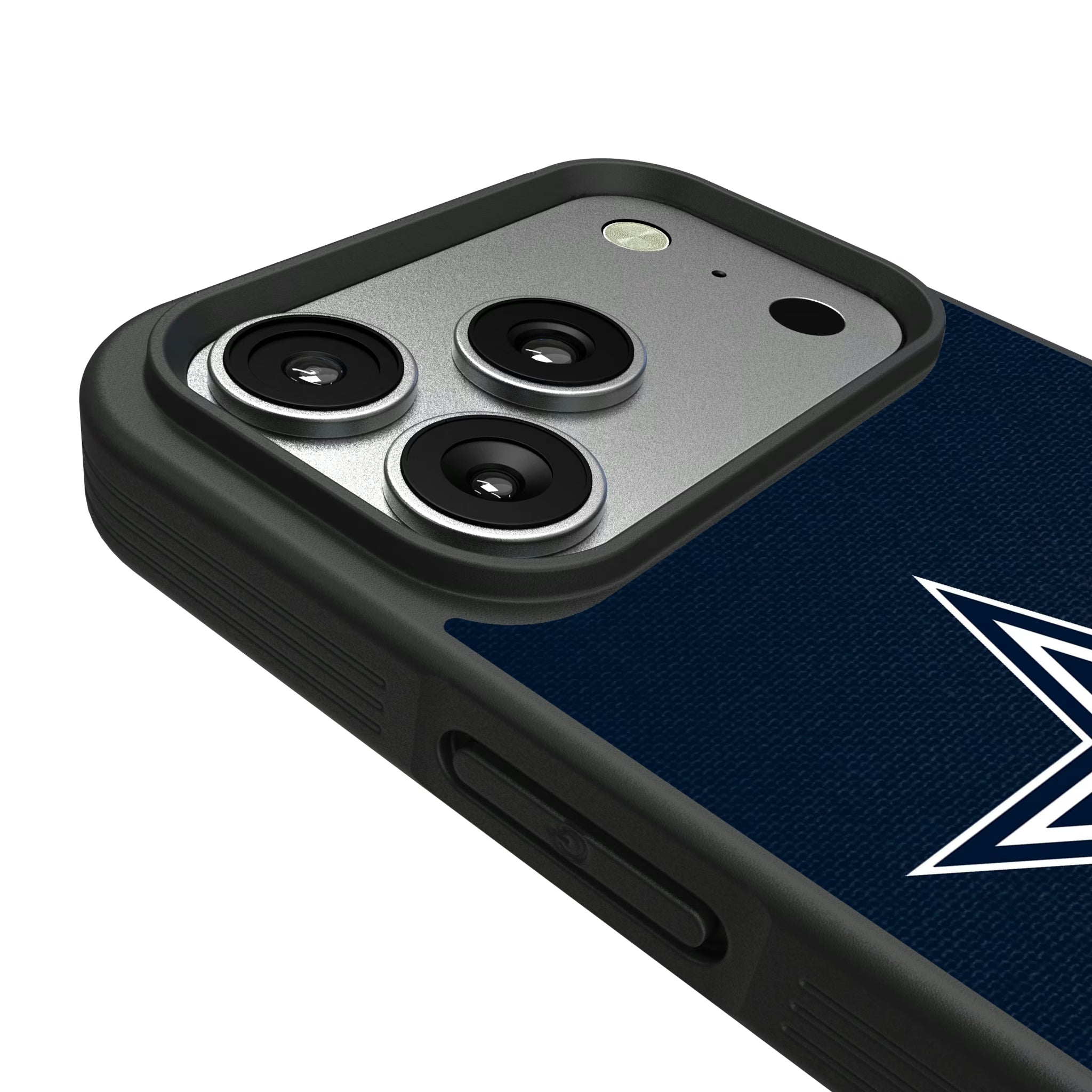 Dallas Cowboys Personalized Stripe iPhone Bump Phone Case for Apple iPhone - Detail#Device_iPhone 17 Pro