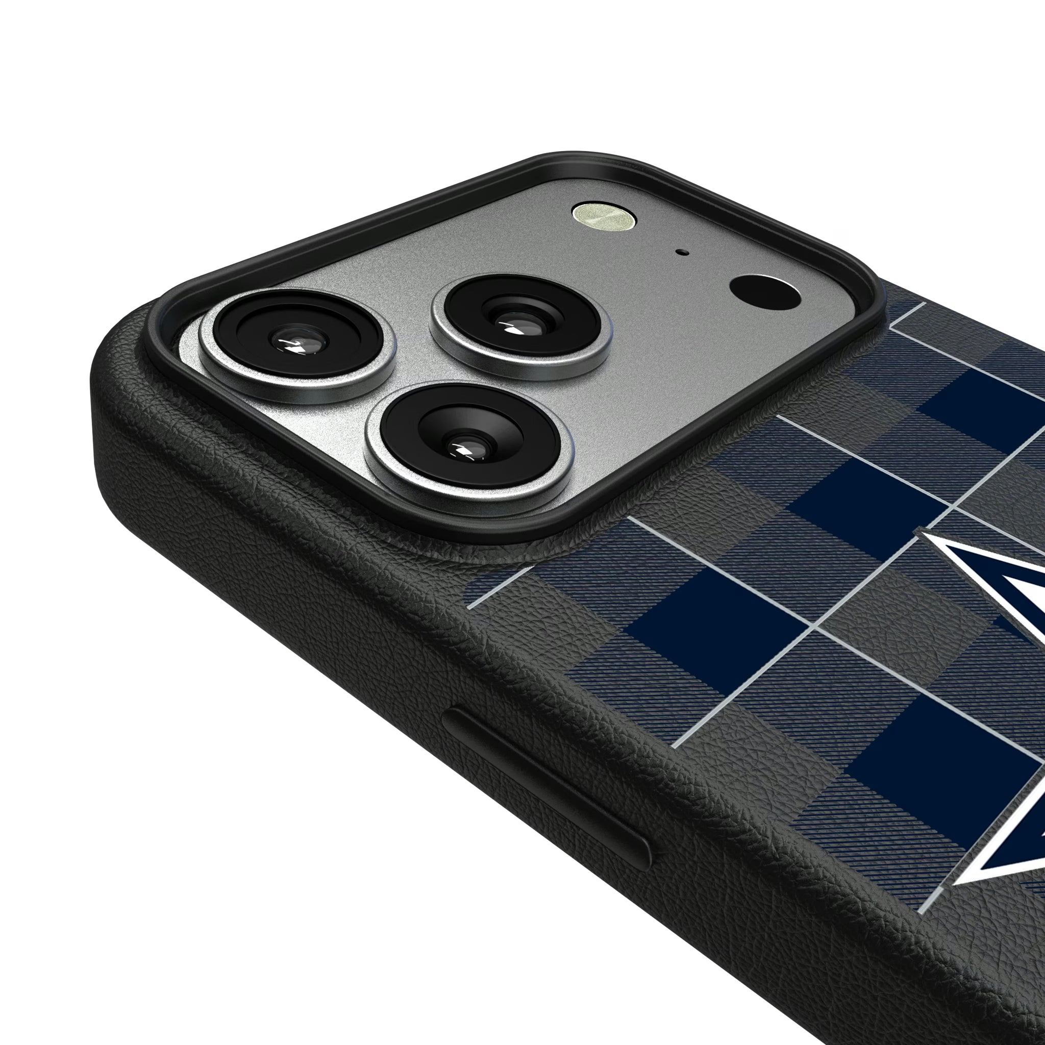 Dallas Cowboys Plaid iPhone MagSafe Compatible Phone Case for Apple iPhone - Detail#Device_iPhone 17 Pro