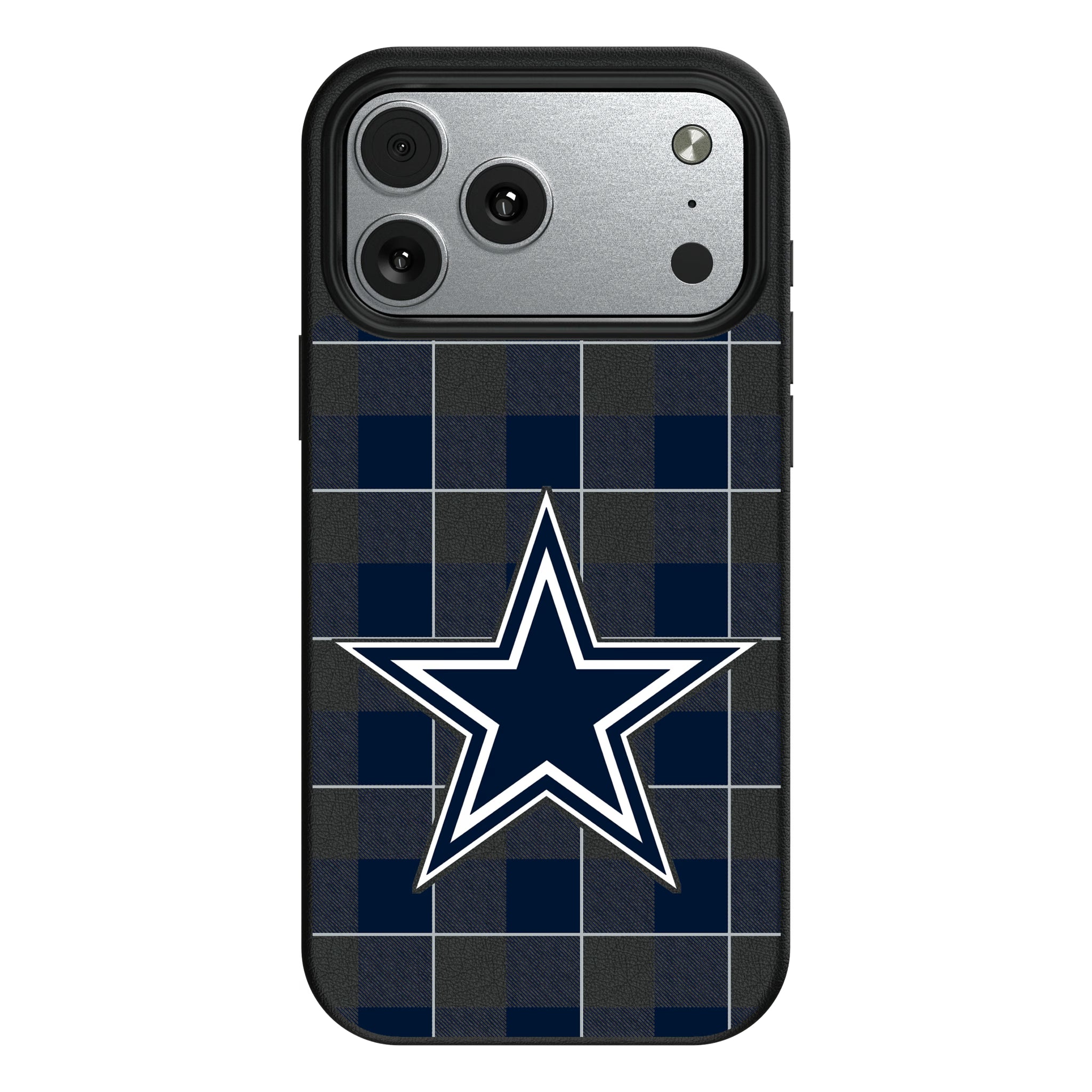 Dallas Cowboys Plaid iPhone MagSafe Compatible Phone Case for Apple iPhone#Device_iPhone 17 Pro Max