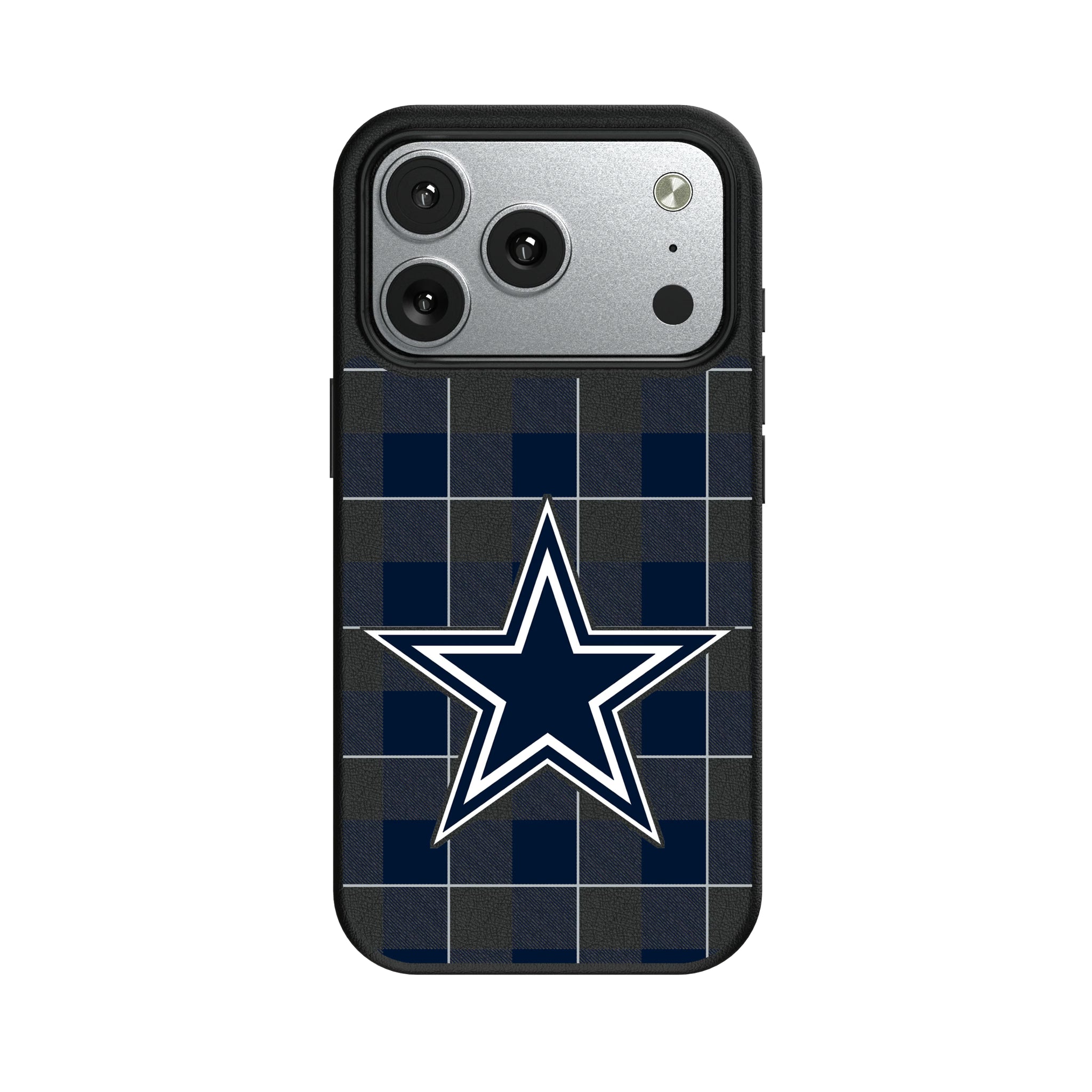 Dallas Cowboys Plaid iPhone MagSafe Compatible Phone Case for Apple iPhone#Device_iPhone 17 Pro