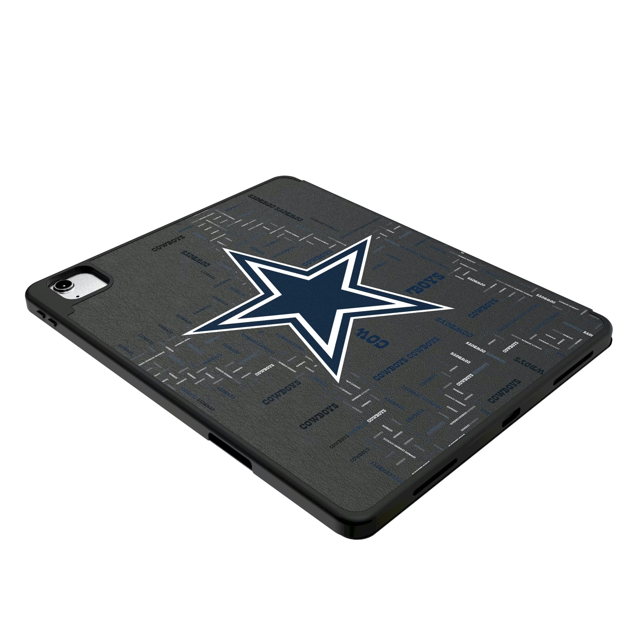 Dallas Cowboys Quadtile iPad Tablet Case for Apple iPad - Isometric View