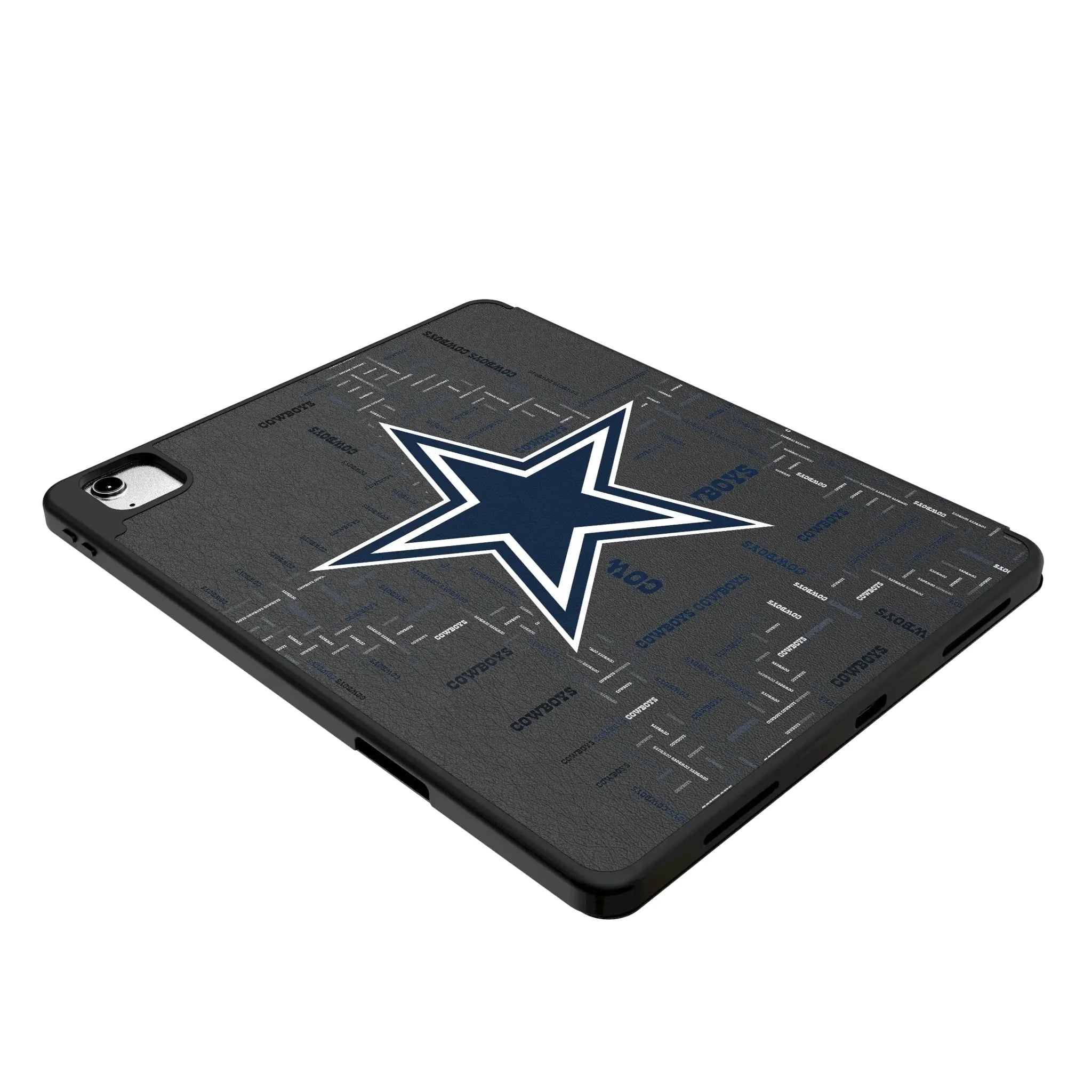 Dallas Cowboys Quadtile iPad Tablet Case for Apple iPad - Isometric View