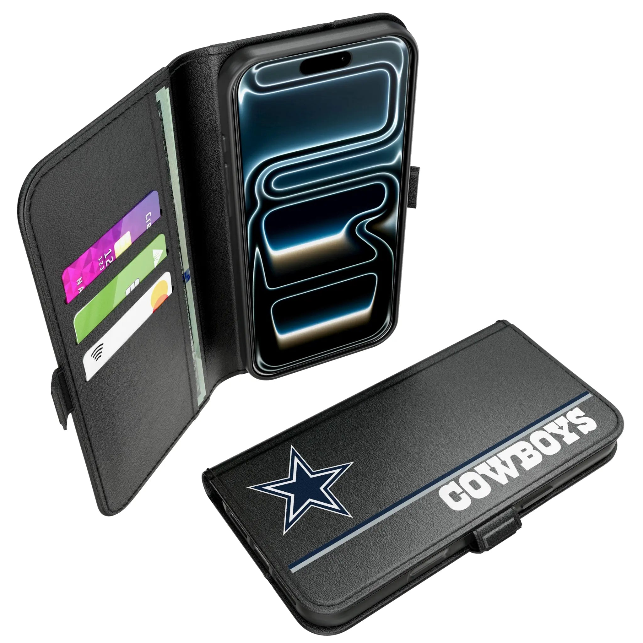 Dallas Cowboys Sidebar iPhone Folio Phone Case for Apple iPhone#Device_iPhone 17 Pro Max