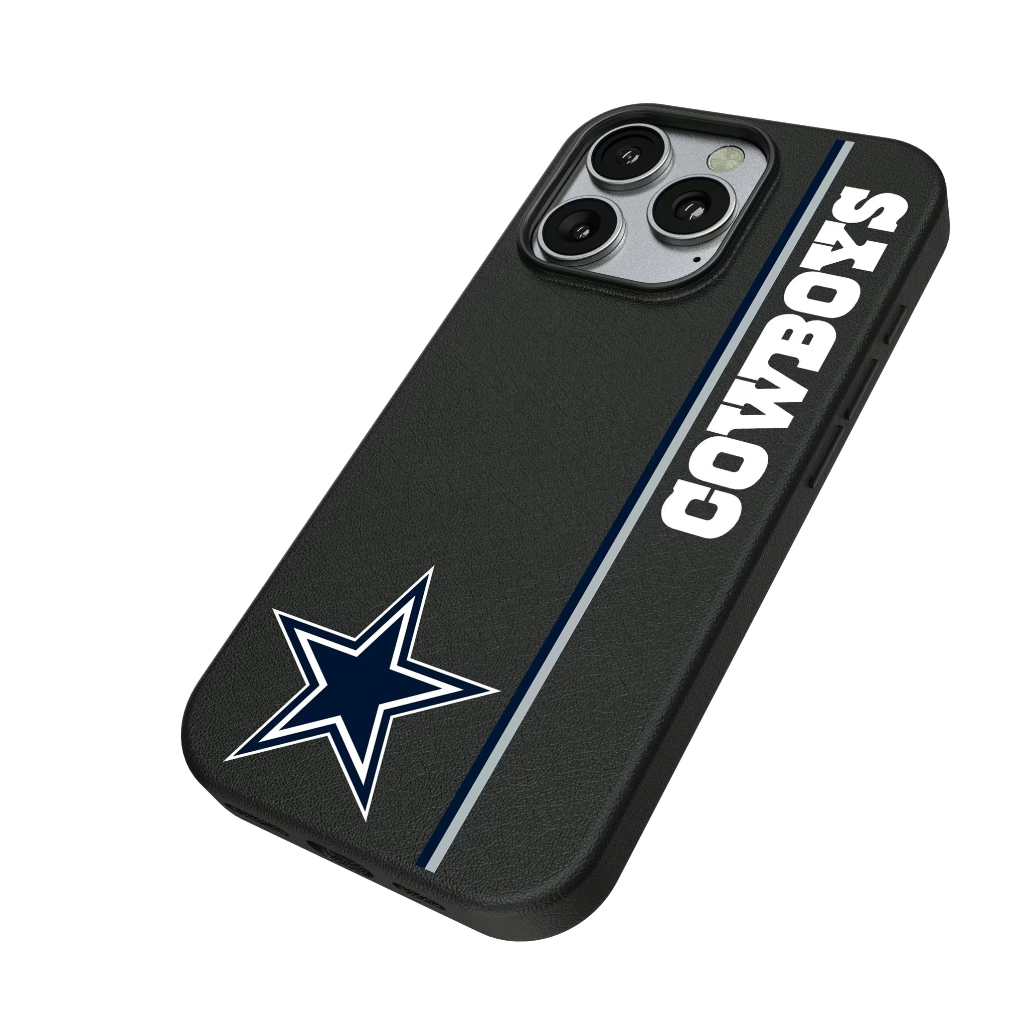 Dallas Cowboys Sidebar iPhone MagSafe Compatible Phone Case for Apple iPhone - Isometric View