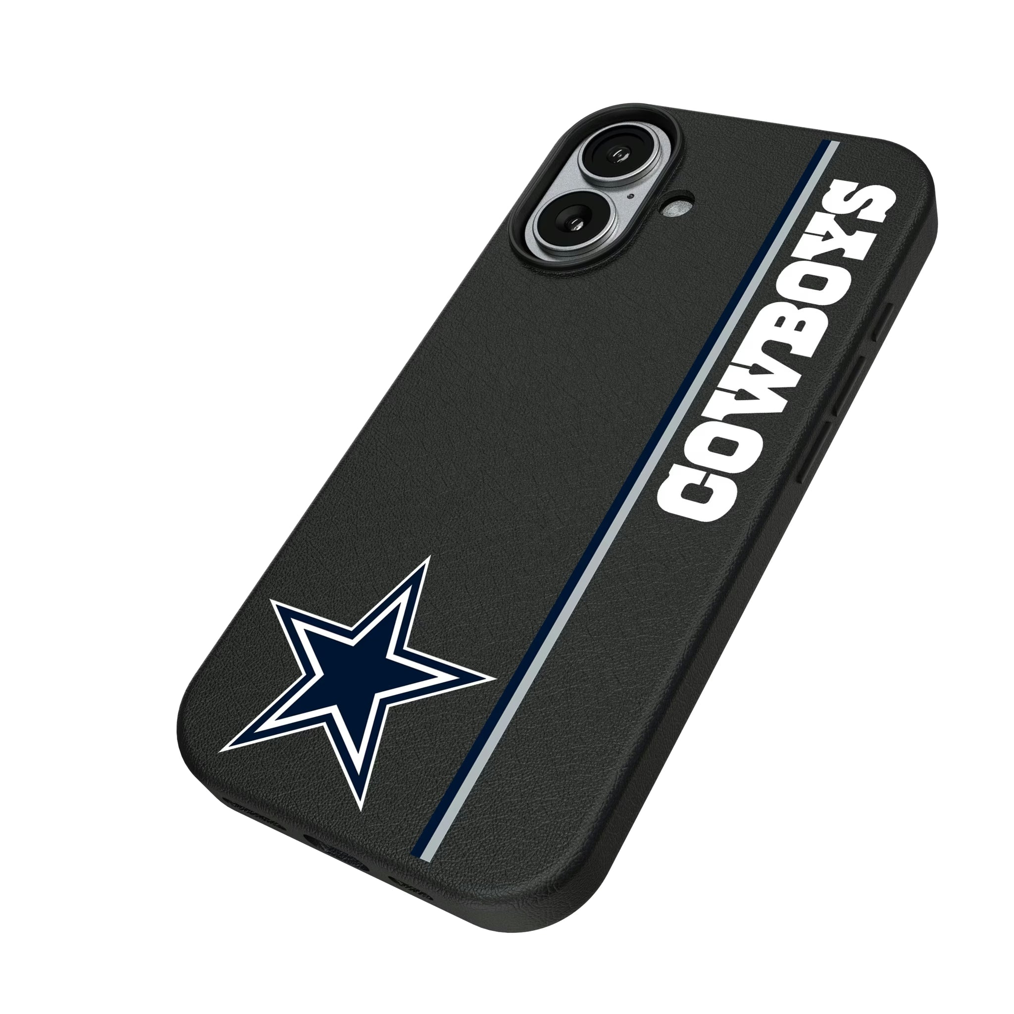 Dallas Cowboys Sidebar iPhone MagSafe Compatible Phone Case for Apple iPhone - Isometric View#Device_iPhone 17