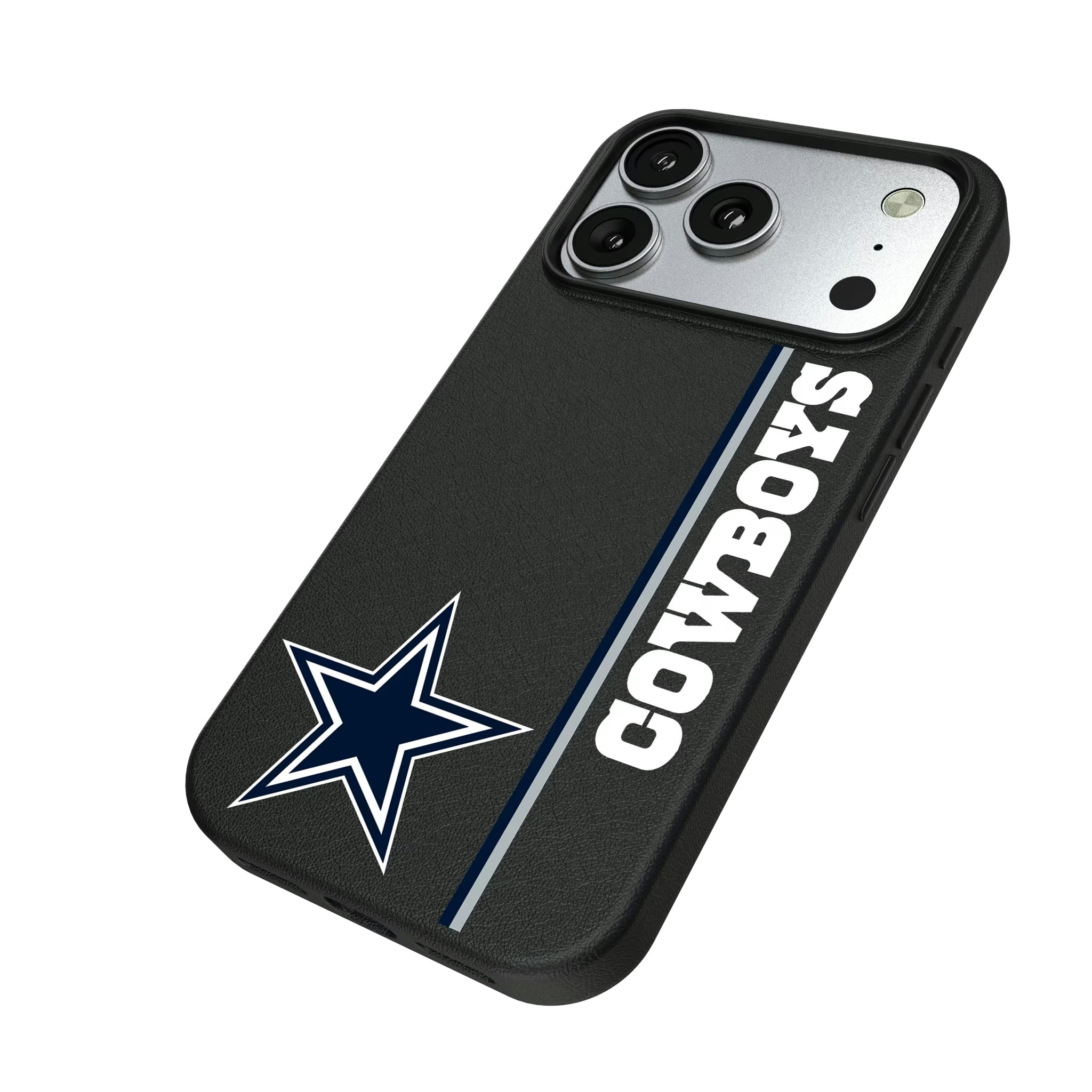 Dallas Cowboys Sidebar iPhone MagSafe Compatible Phone Case for Apple iPhone - Isometric View#Device_iPhone 17 Pro