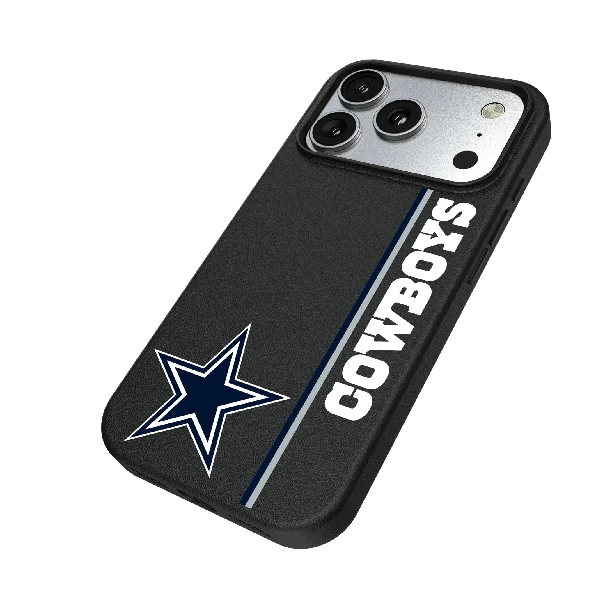 Dallas Cowboys Sidebar iPhone MagSafe Compatible Phone Case for Apple iPhone - Isometric View#Device_iPhone 17 Pro