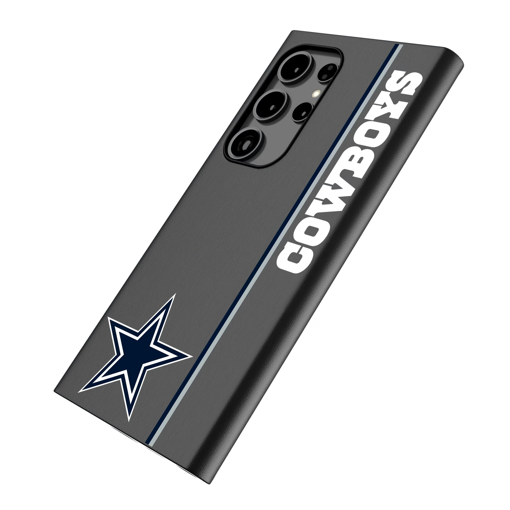 Dallas Cowboys Sidebar Galaxy MagSafe Compatible Phone Case for Samsung Galaxy - Isometric View