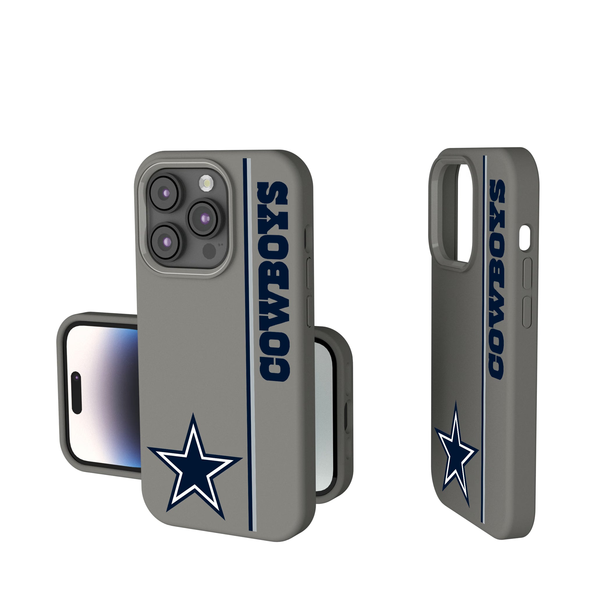 Dallas Cowboys Sidebar iPhone Soft Touch Phone Case for Apple iPhone