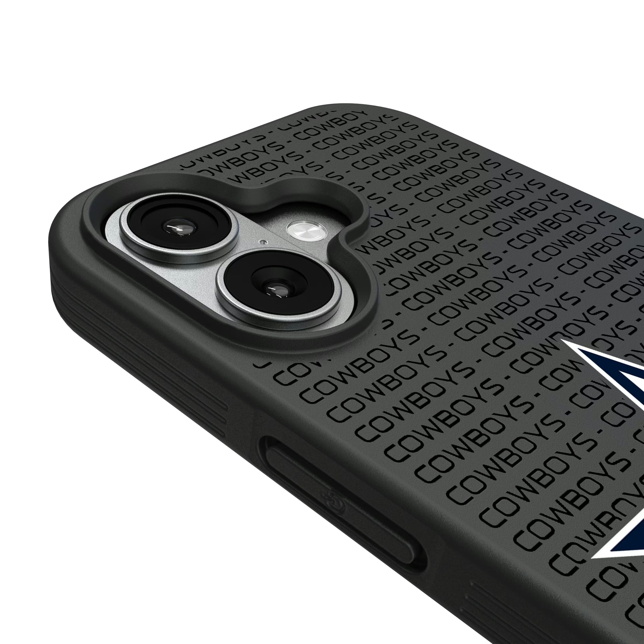 Dallas Cowboys Text Backdrop iPhone Bump Phone Case for Apple iPhone - Detail#Device_iPhone 17