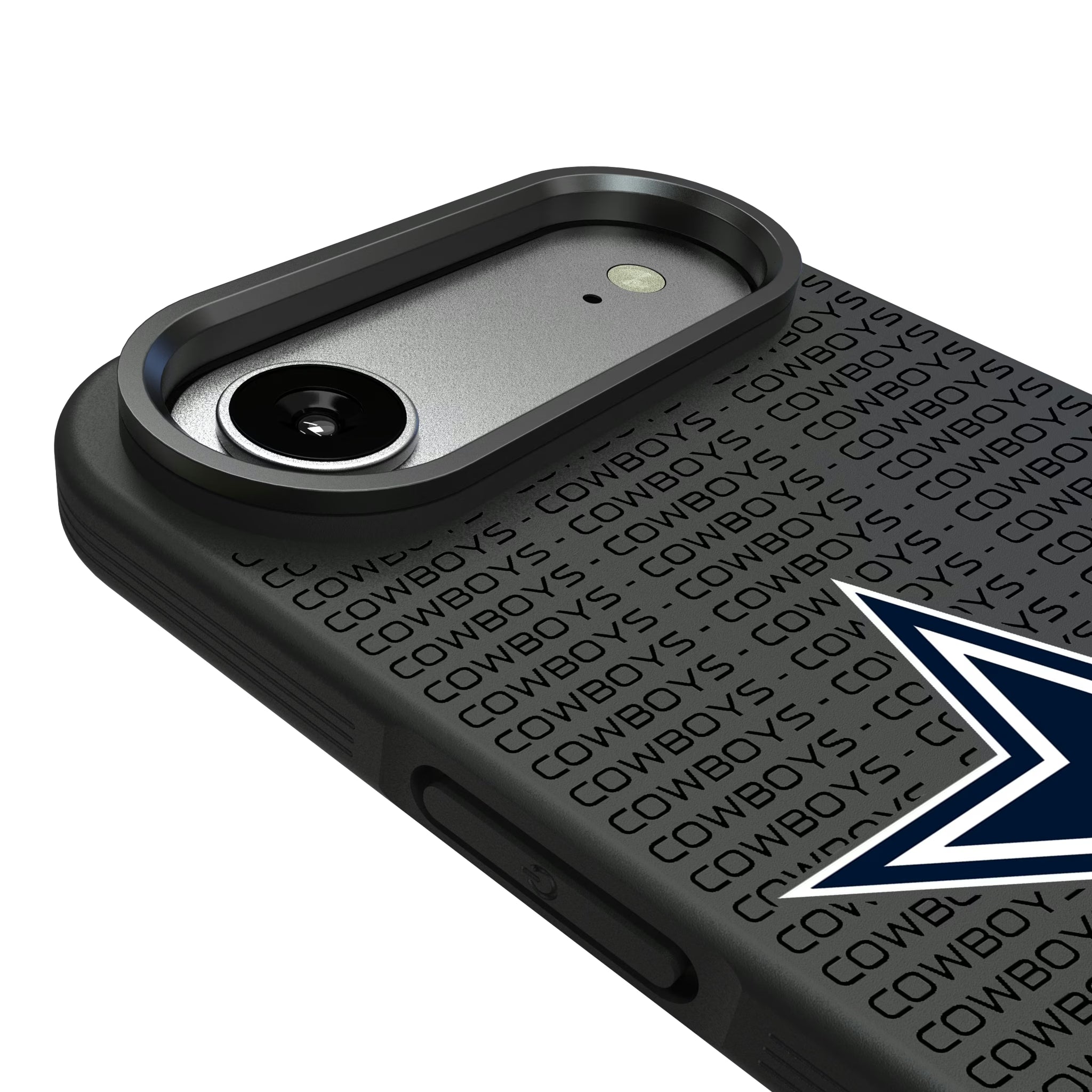 Dallas Cowboys Text Backdrop iPhone Bump Phone Case for Apple iPhone - Detail#Device_iPhone Air
