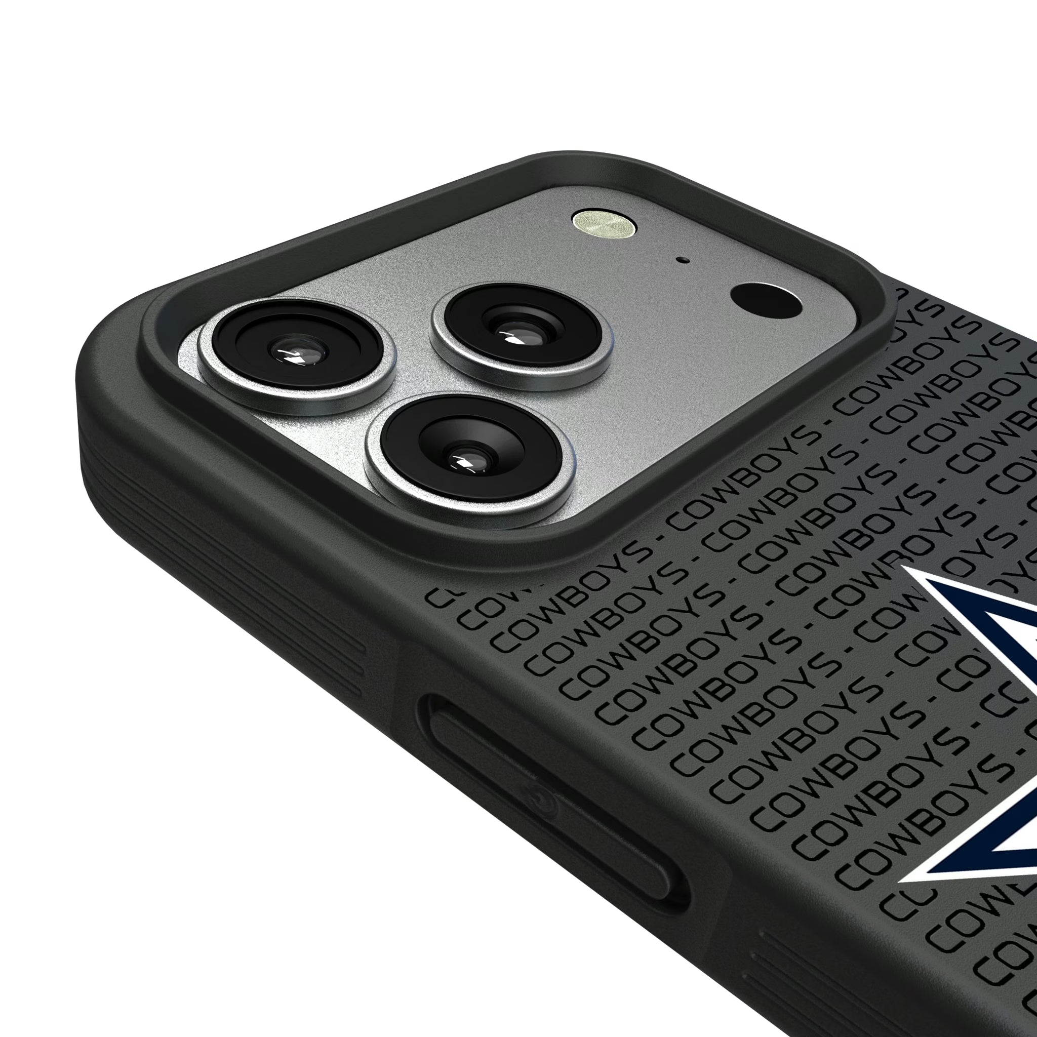 Dallas Cowboys Text Backdrop iPhone Bump Phone Case for Apple iPhone - Detail#Device_iPhone 17 Pro