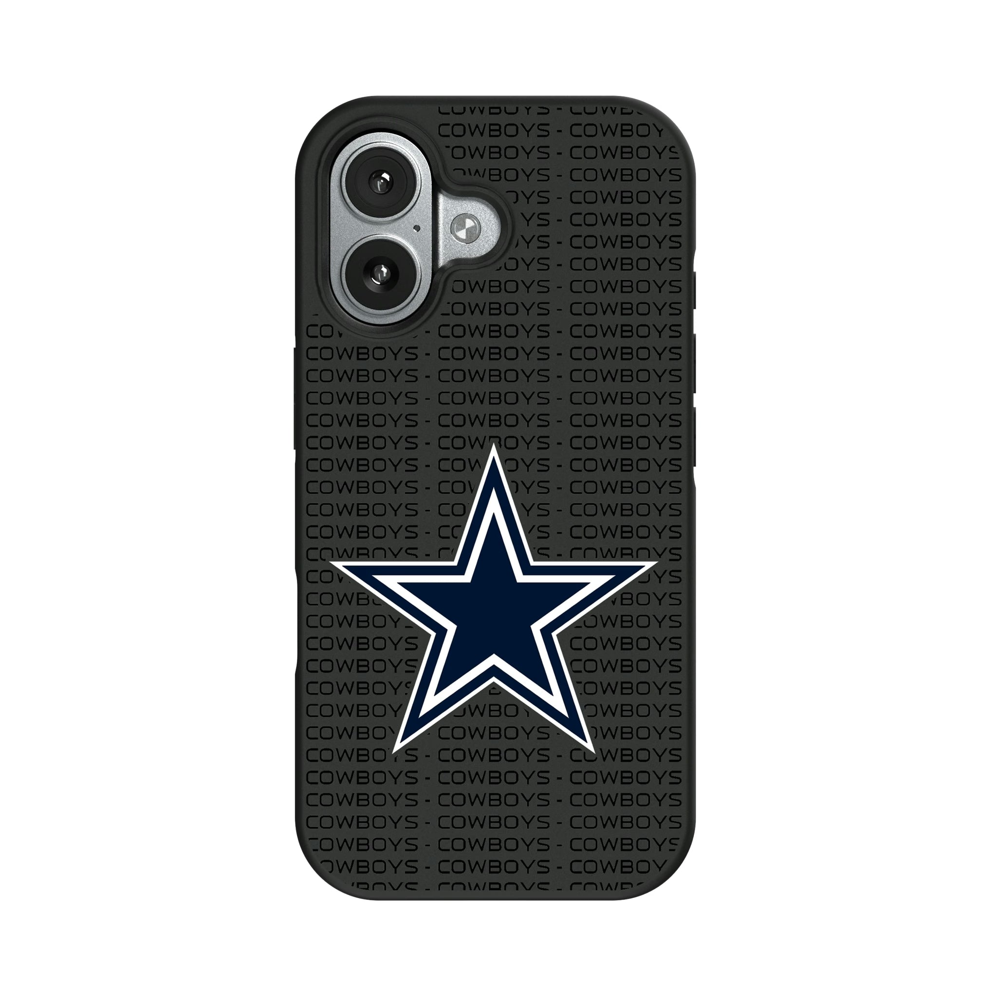 Dallas Cowboys Text Backdrop iPhone Bump Phone Case for Apple iPhone#Device_iPhone 17